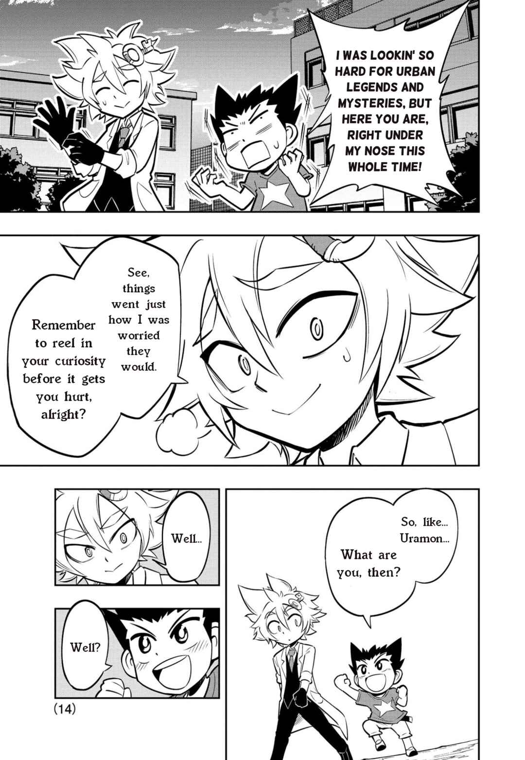 Page 13 Chapter 5 Urban Legend Professor Uramon