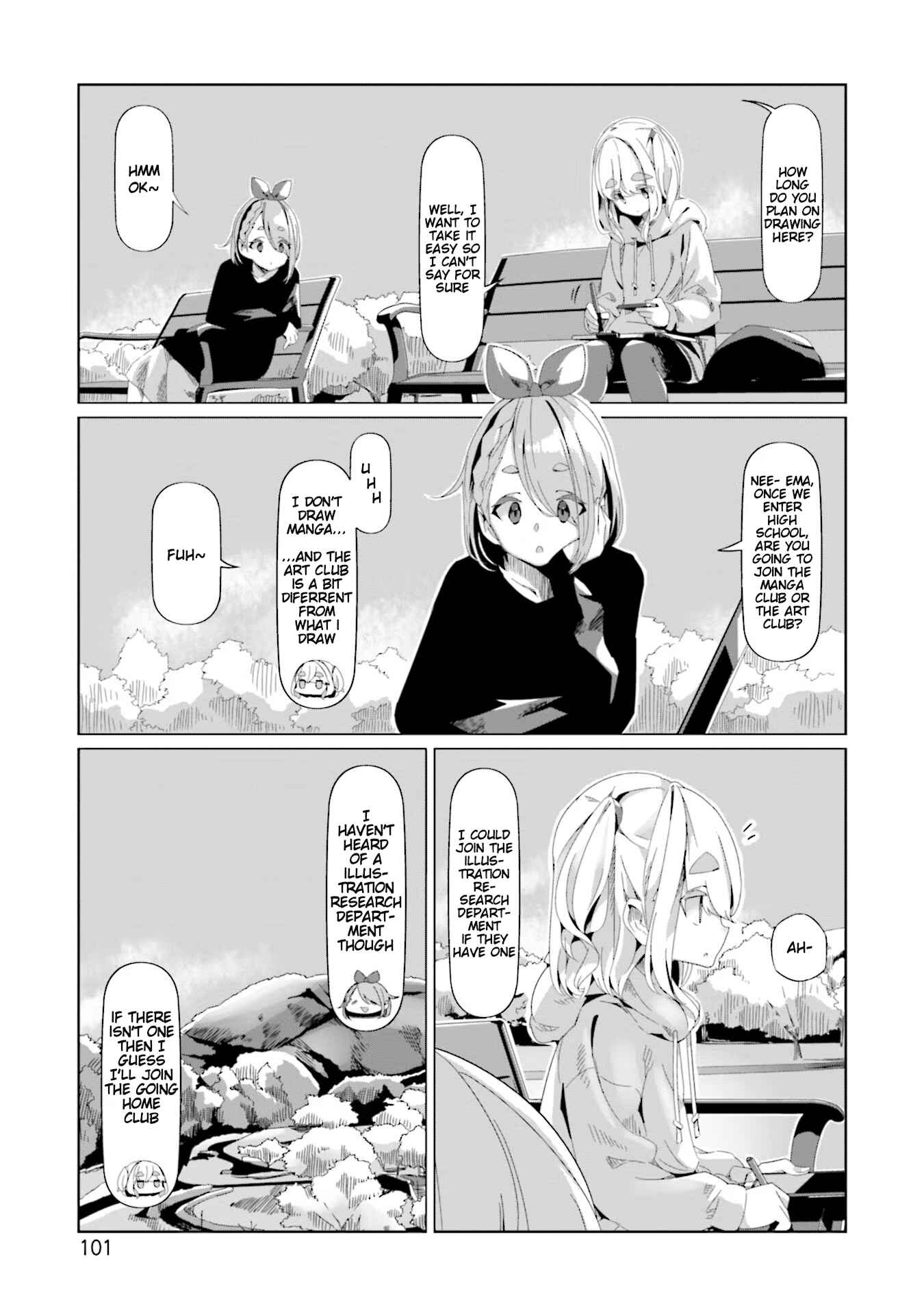 Page 21 Chapter 73 Yuru Camp△