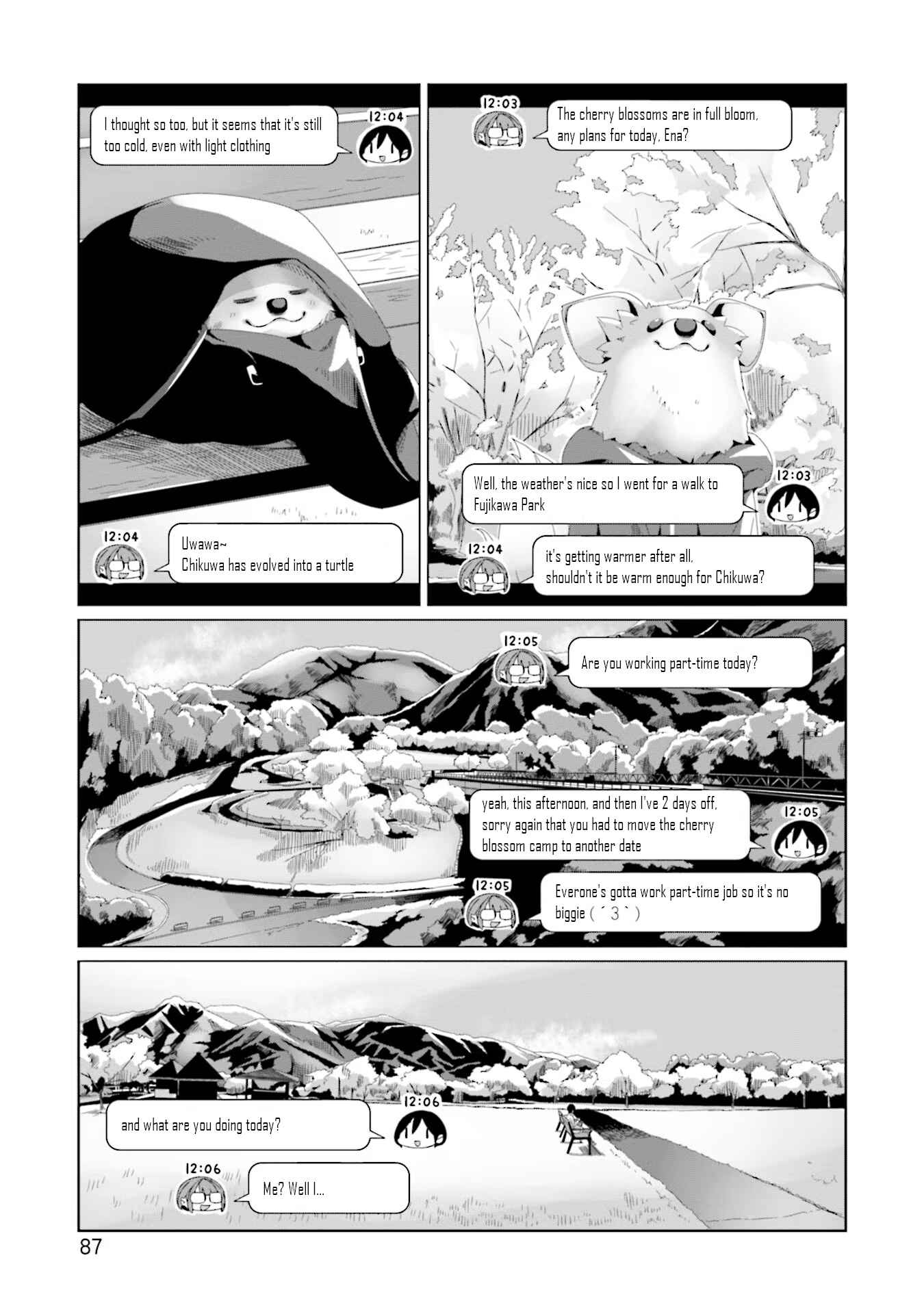 Page 7 Chapter 73 Yuru Camp△