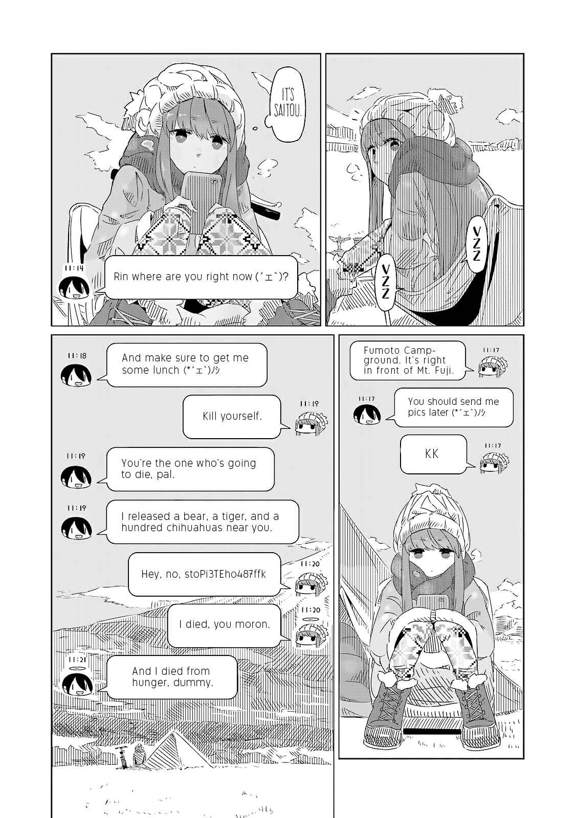 Page 6 Chapter 3 Yuru Camp△