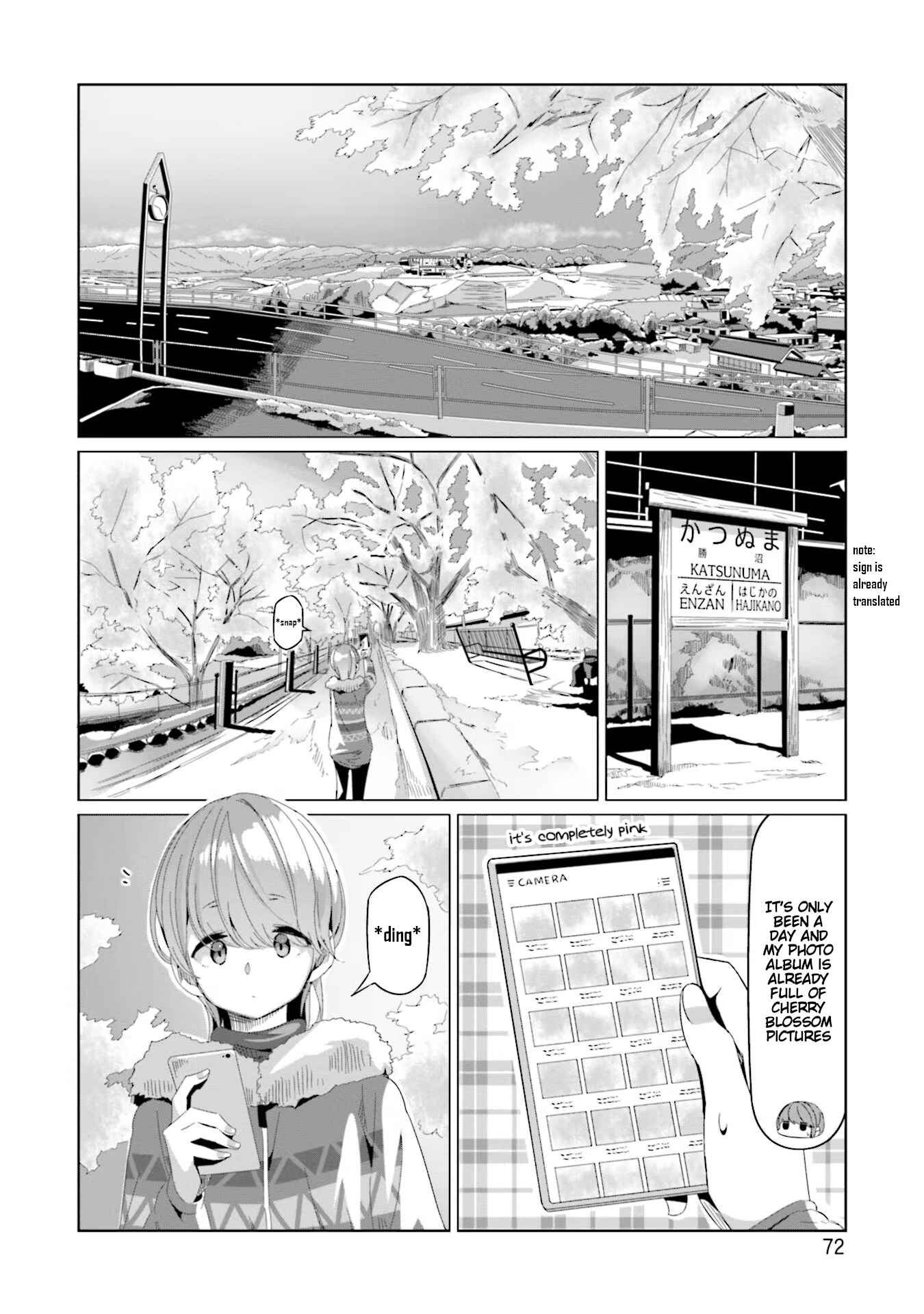 Page 18 Chapter 72 Yuru Camp△
