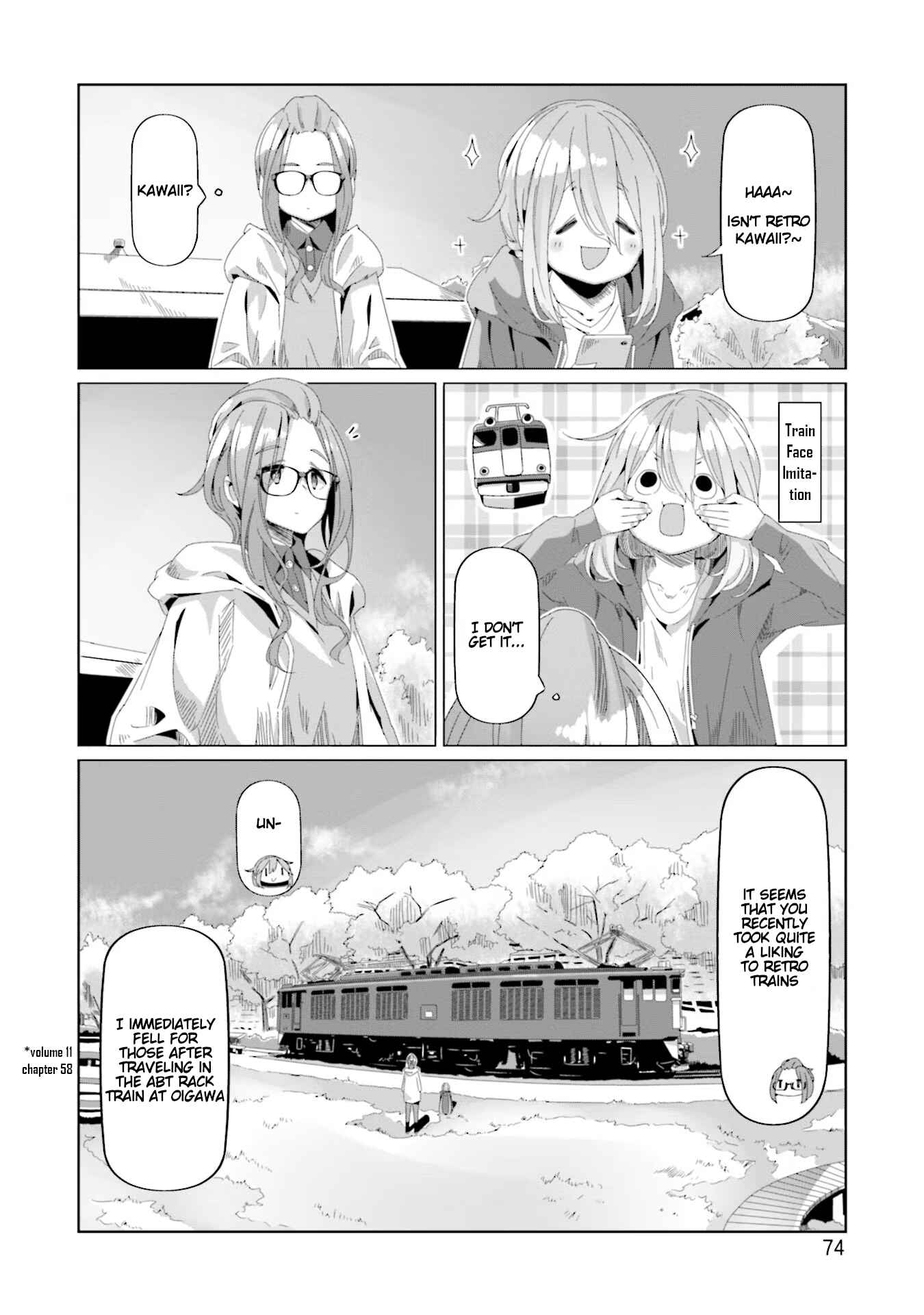 Page 20 Chapter 72 Yuru Camp△