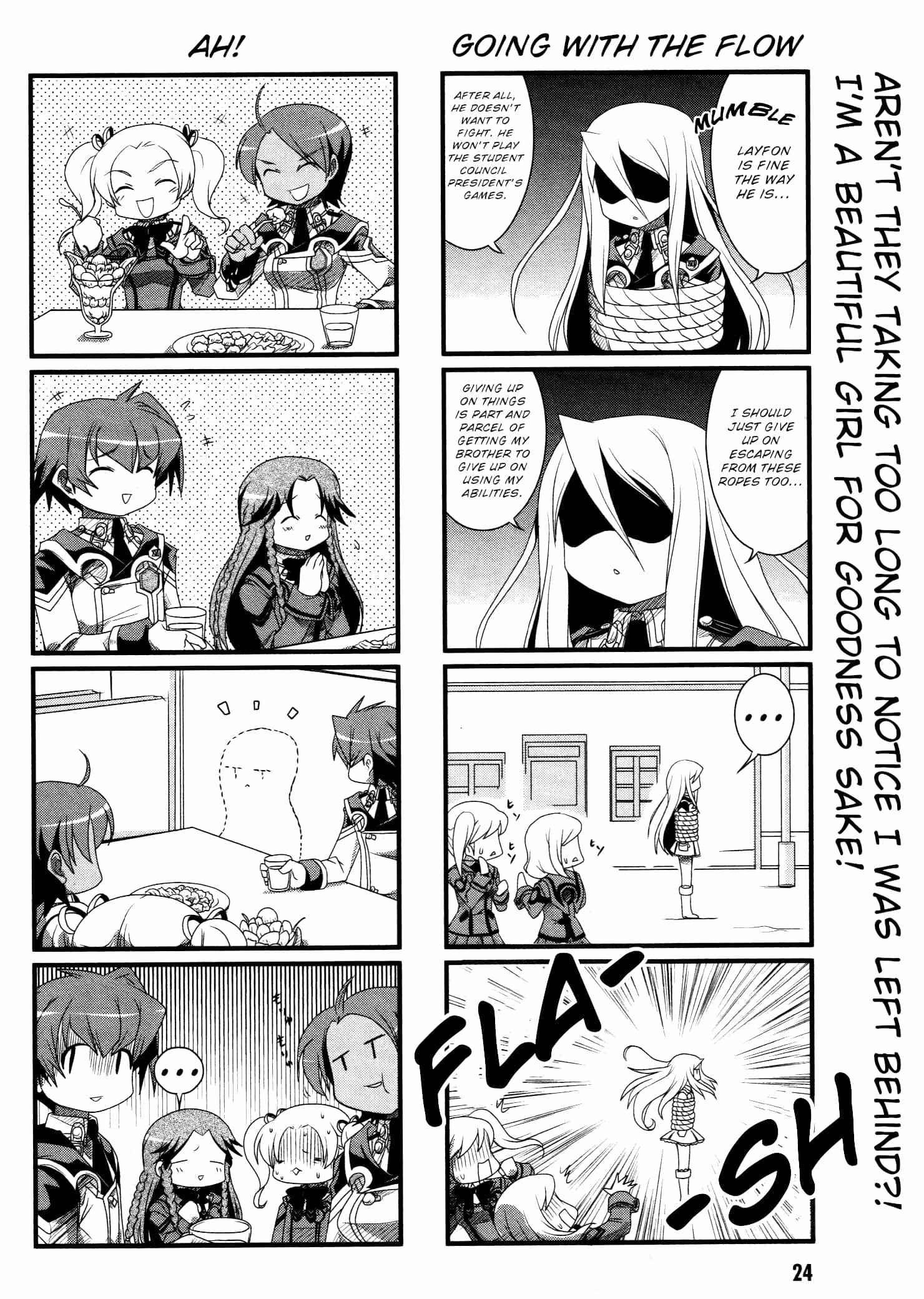 Page 4 Chapter 2 Chrome Shelled Regios Fellis Poem: a four frame comic strip
