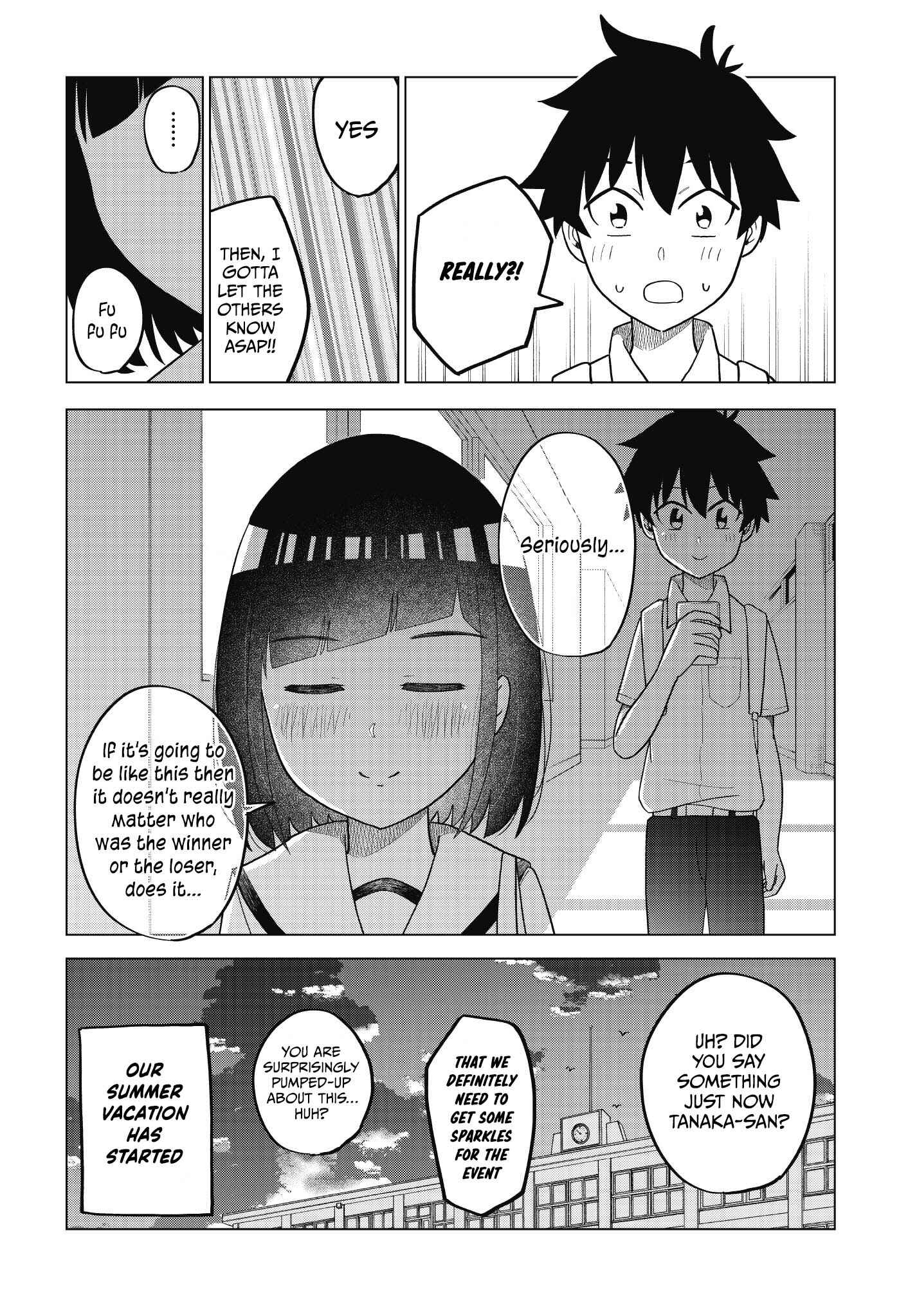 Page 13 Chapter 54 Classmate no Tanaka-san wa Sugoku Kowai