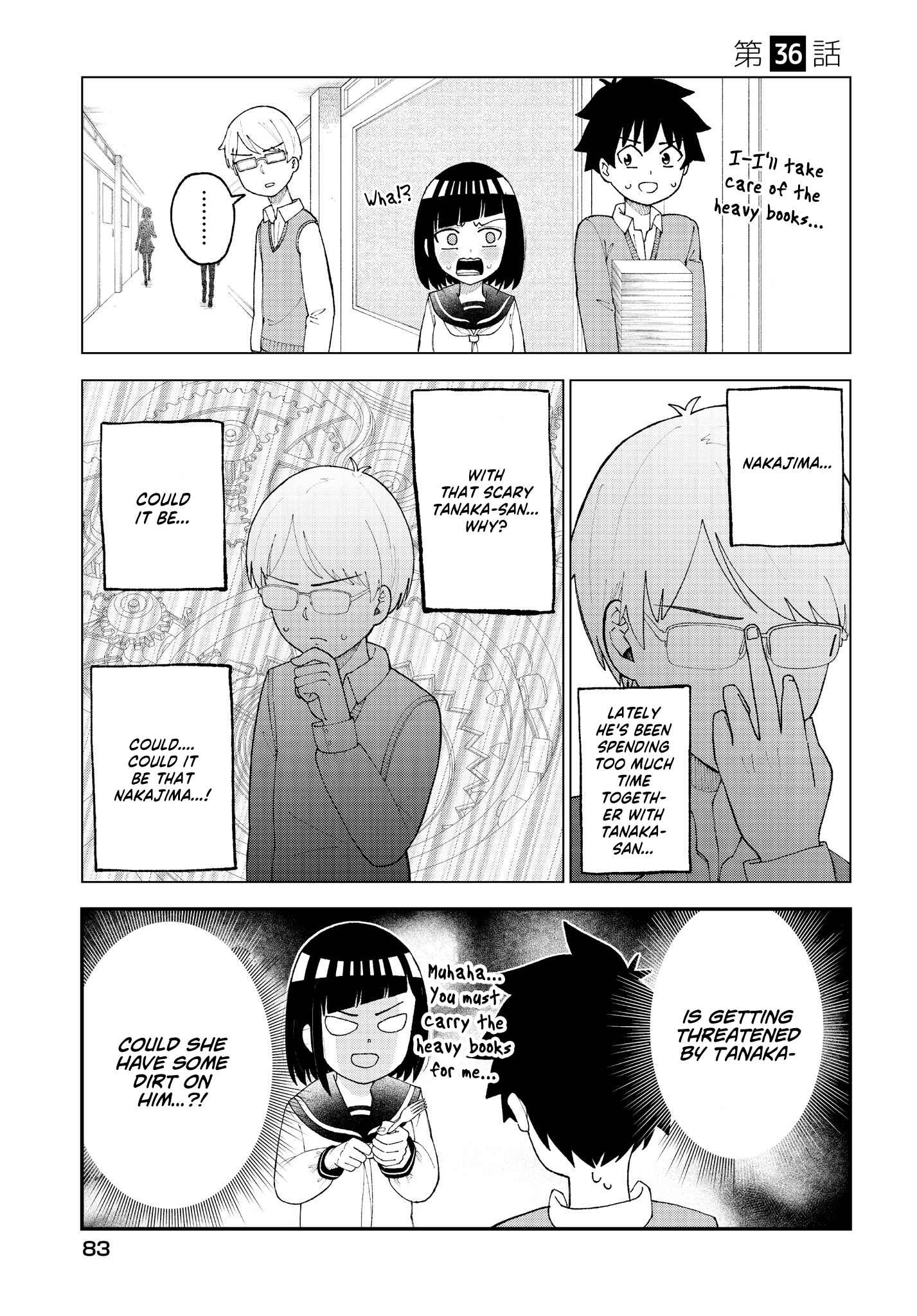 Page 2 Chapter 36 Classmate no Tanaka-san wa Sugoku Kowai