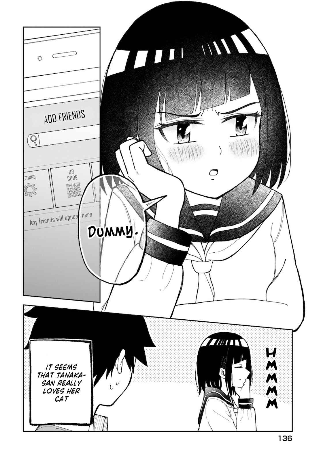 Page 6 Chapter 28 Classmate no Tanaka-san wa Sugoku Kowai