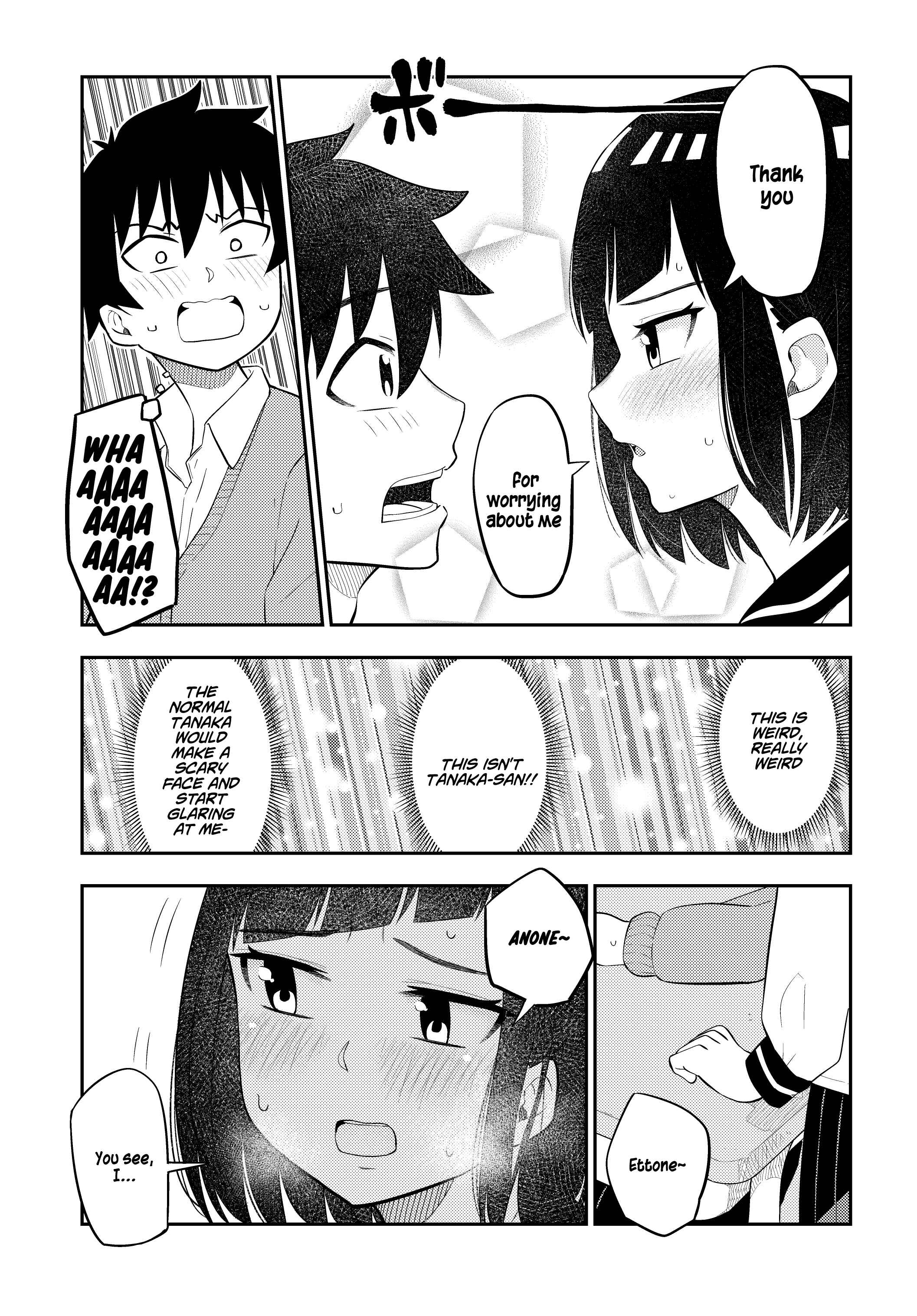 Page 4 Chapter 12 Classmate no Tanaka-san wa Sugoku Kowai