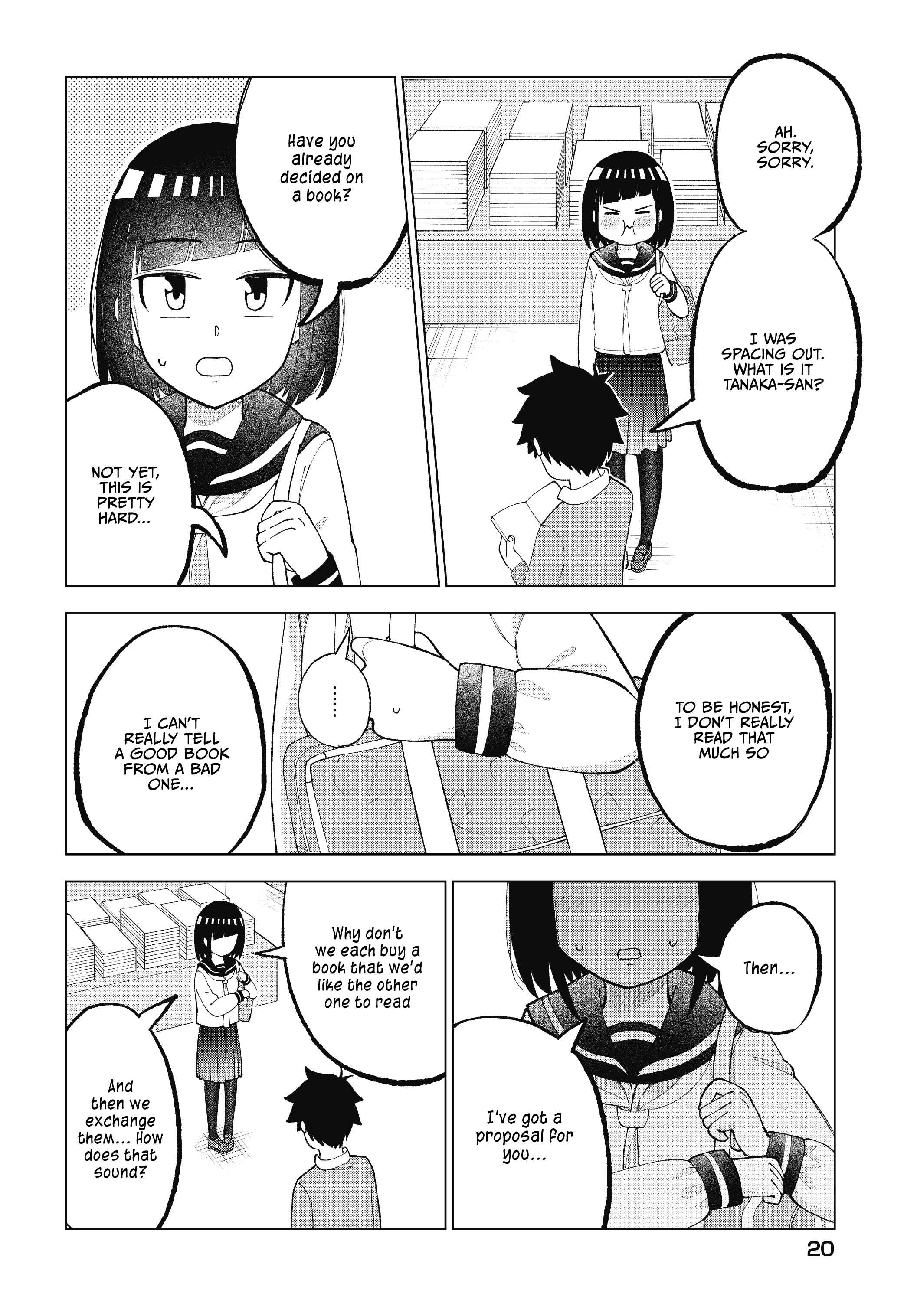 Page 3 Chapter 34 Classmate no Tanaka-san wa Sugoku Kowai