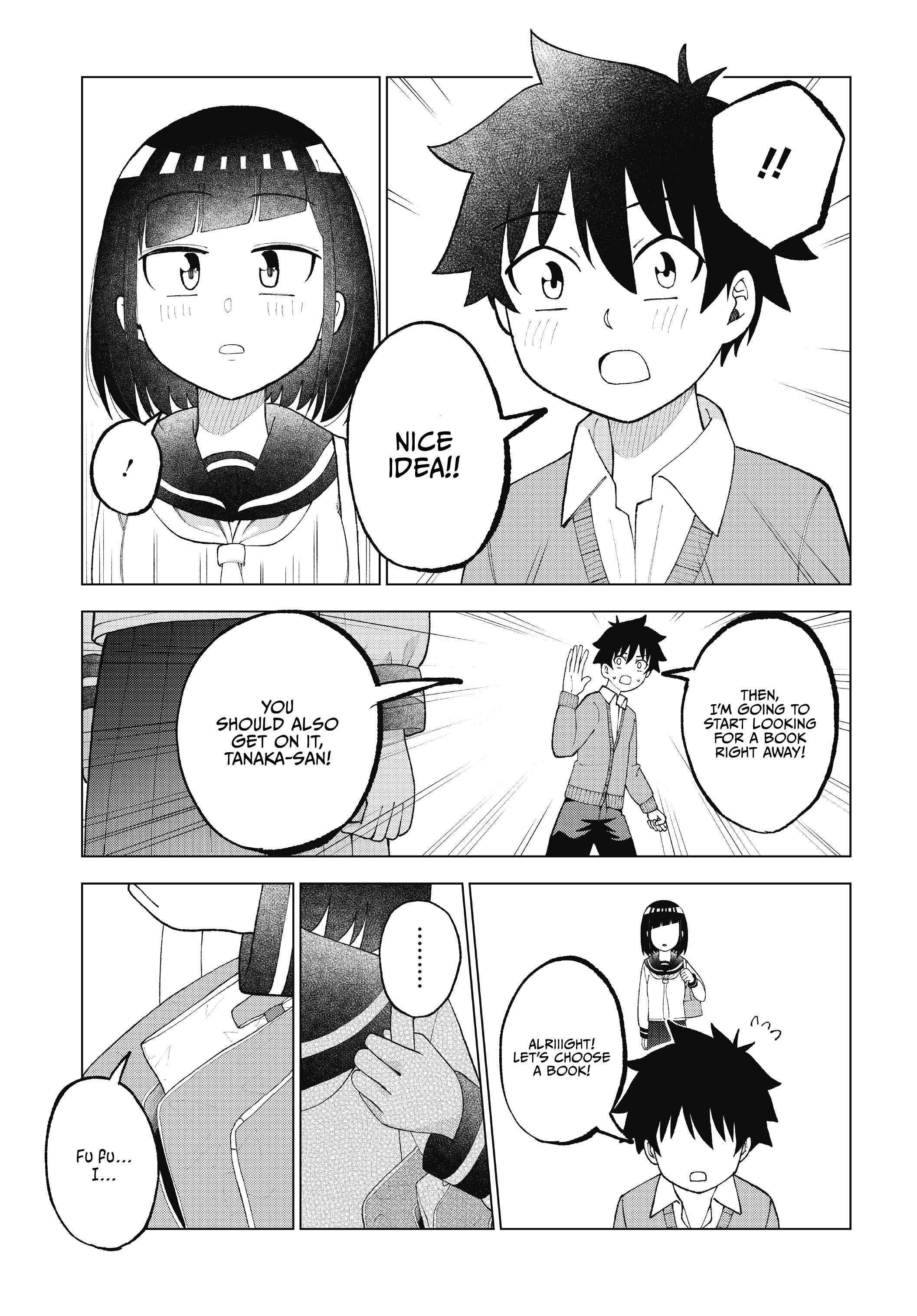 Page 4 Chapter 34 Classmate no Tanaka-san wa Sugoku Kowai