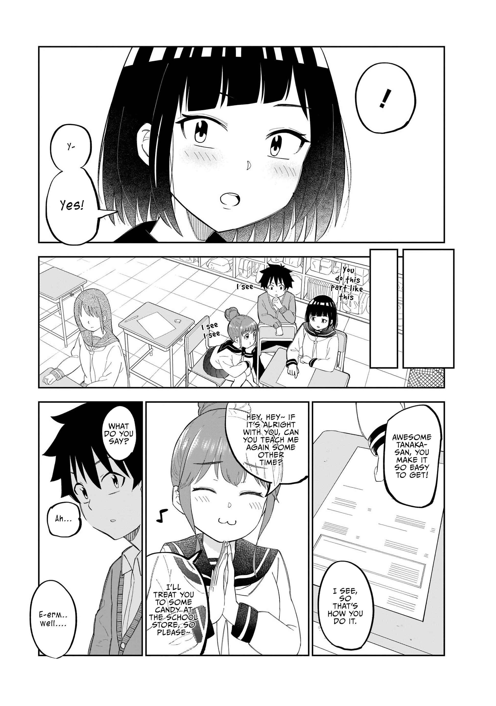 Page 4 Chapter 22 Classmate no Tanaka-san wa Sugoku Kowai