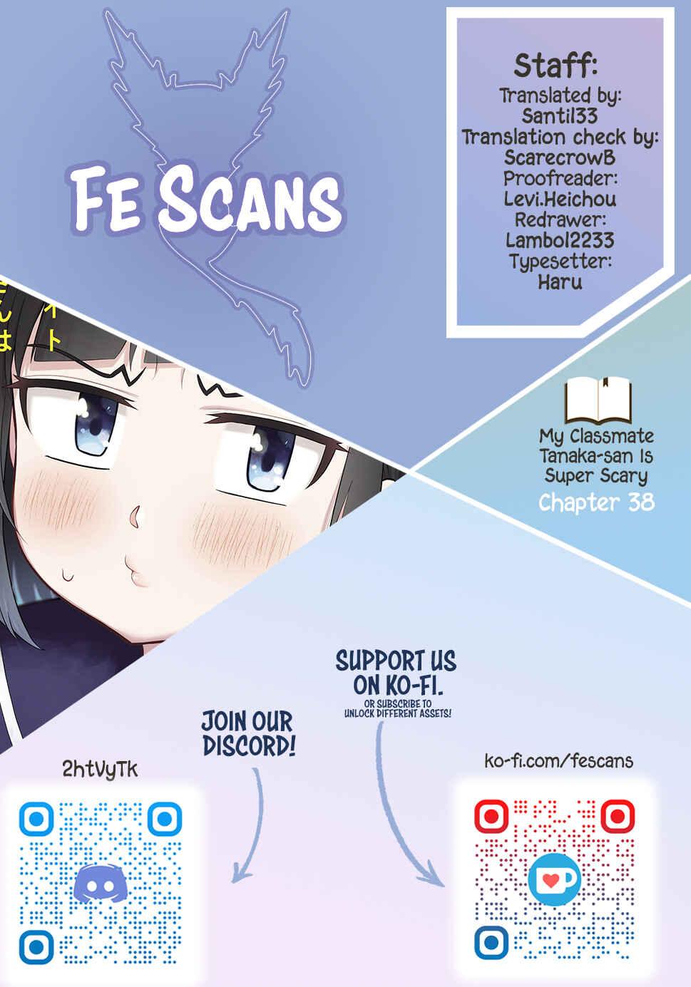 Page 1 Chapter 38 Classmate no Tanaka-san wa Sugoku Kowai