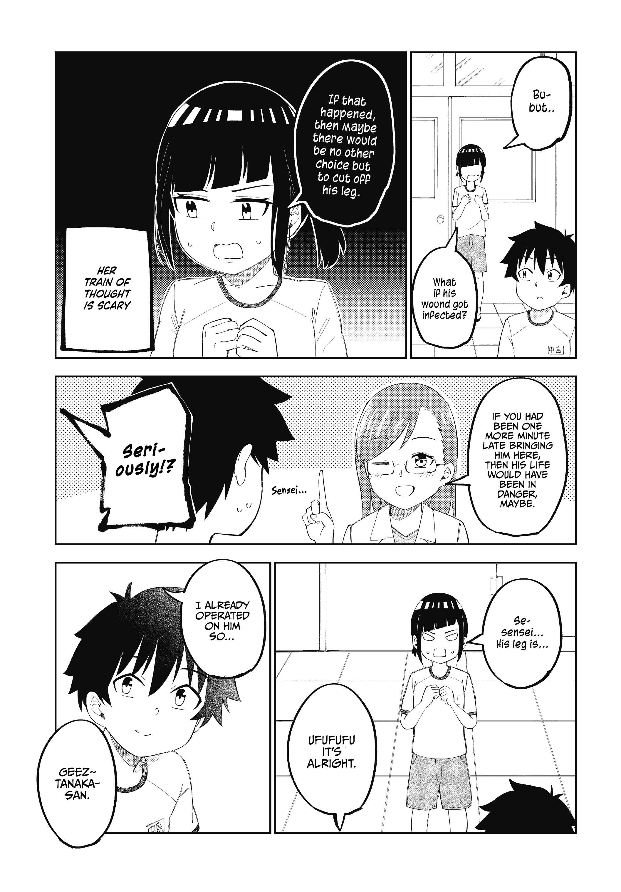 Page 4 Chapter 24 Classmate no Tanaka-san wa Sugoku Kowai