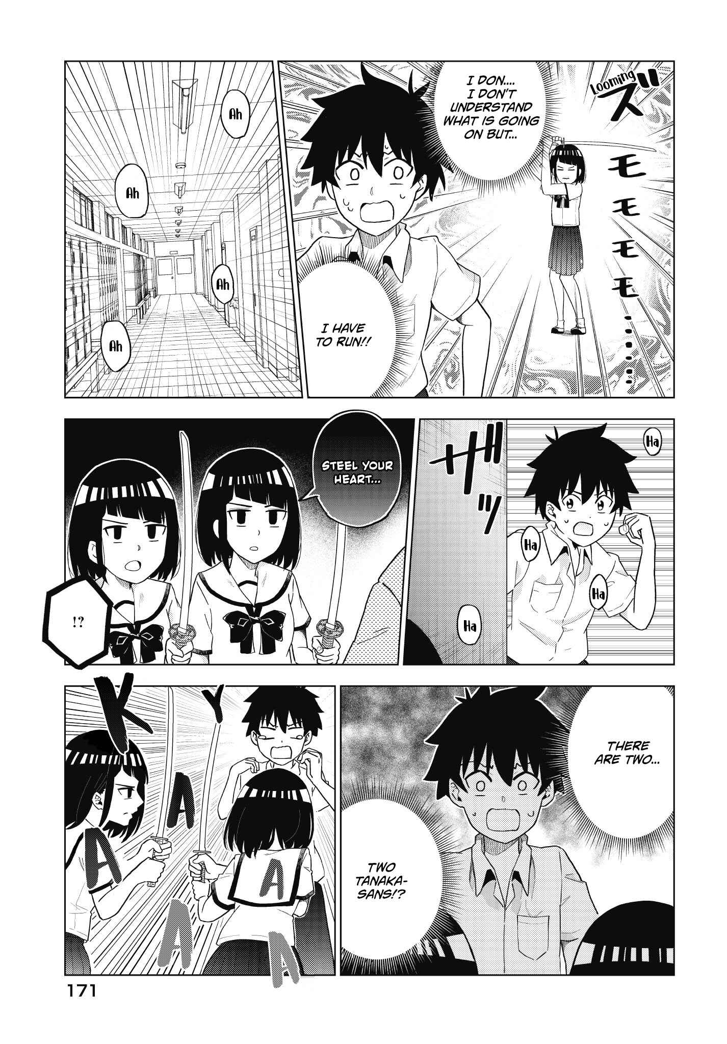 Page 4 Chapter 45 Classmate no Tanaka-san wa Sugoku Kowai