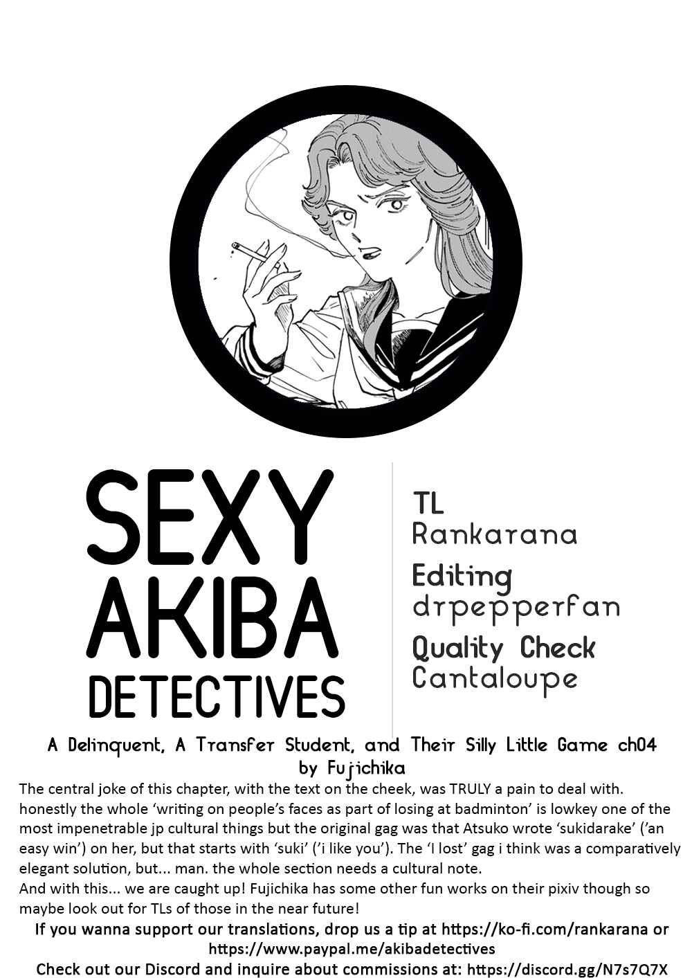 Page 8 Chapter 4 A Sukeban, a Transfer Student, and Their Silly Little Game