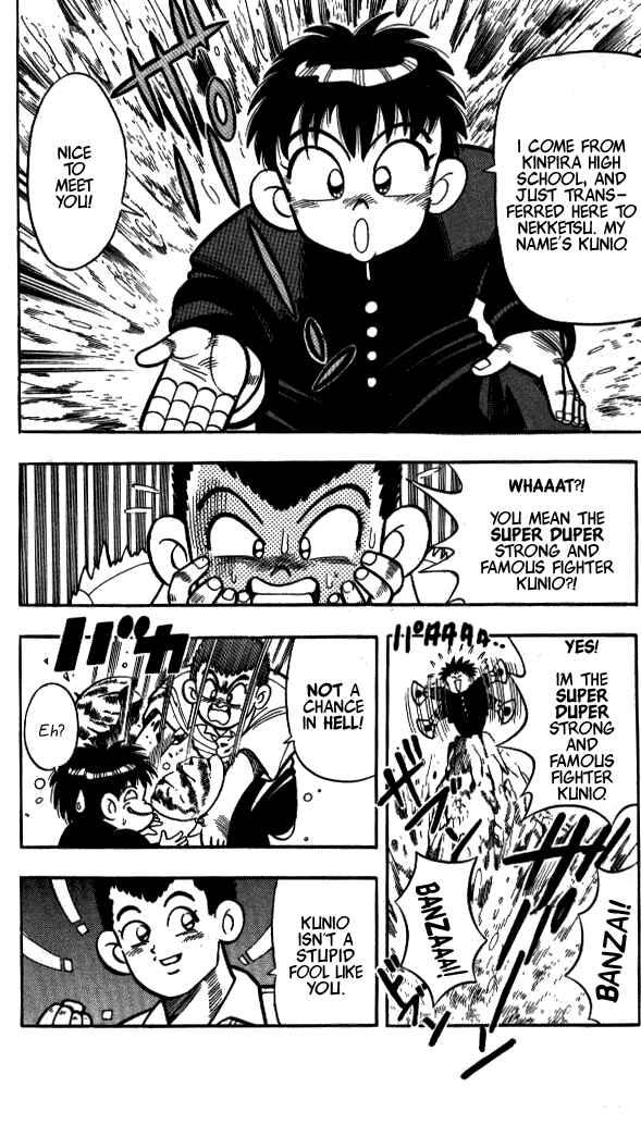 Page 8 Chapter 10 I am a MAN! Kunio-kun