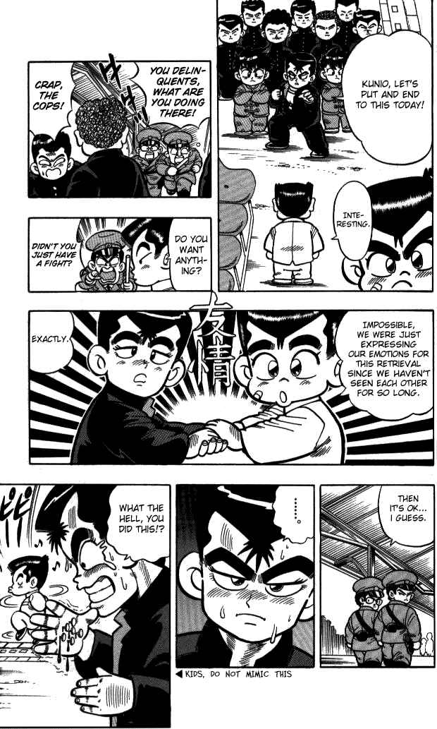 Page 6 Chapter 3 I am a MAN! Kunio-kun