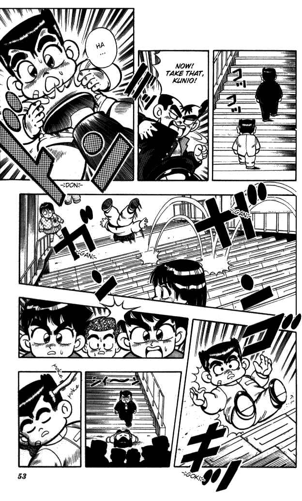 Page 8 Chapter 3 I am a MAN! Kunio-kun