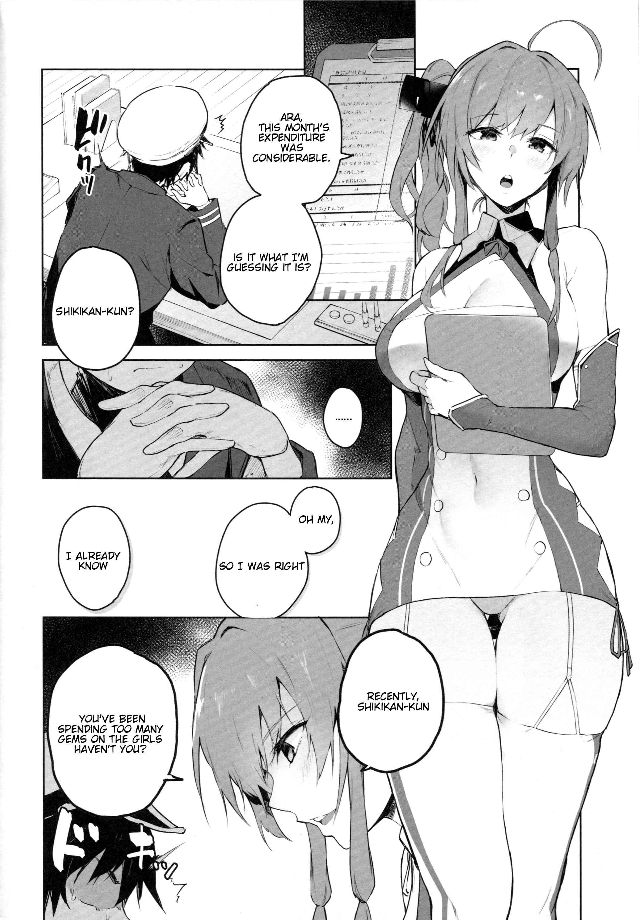 Page 3 Chapter Unknown_9549 Azur Lane - Ai wa Ai yori Aoi? (Doujinshi)