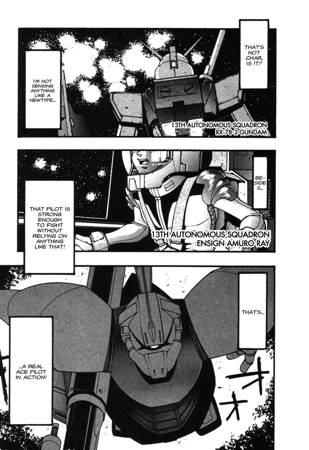 Page 13 Chapter 6 Tsukasa Kotobuki short story collection Go! Go! Our V Gundam!