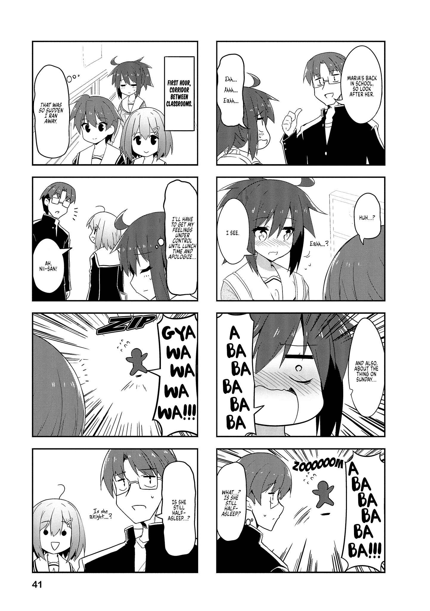 Page 3 Chapter 68 Nakahara-kun no Kahogo na Imouto