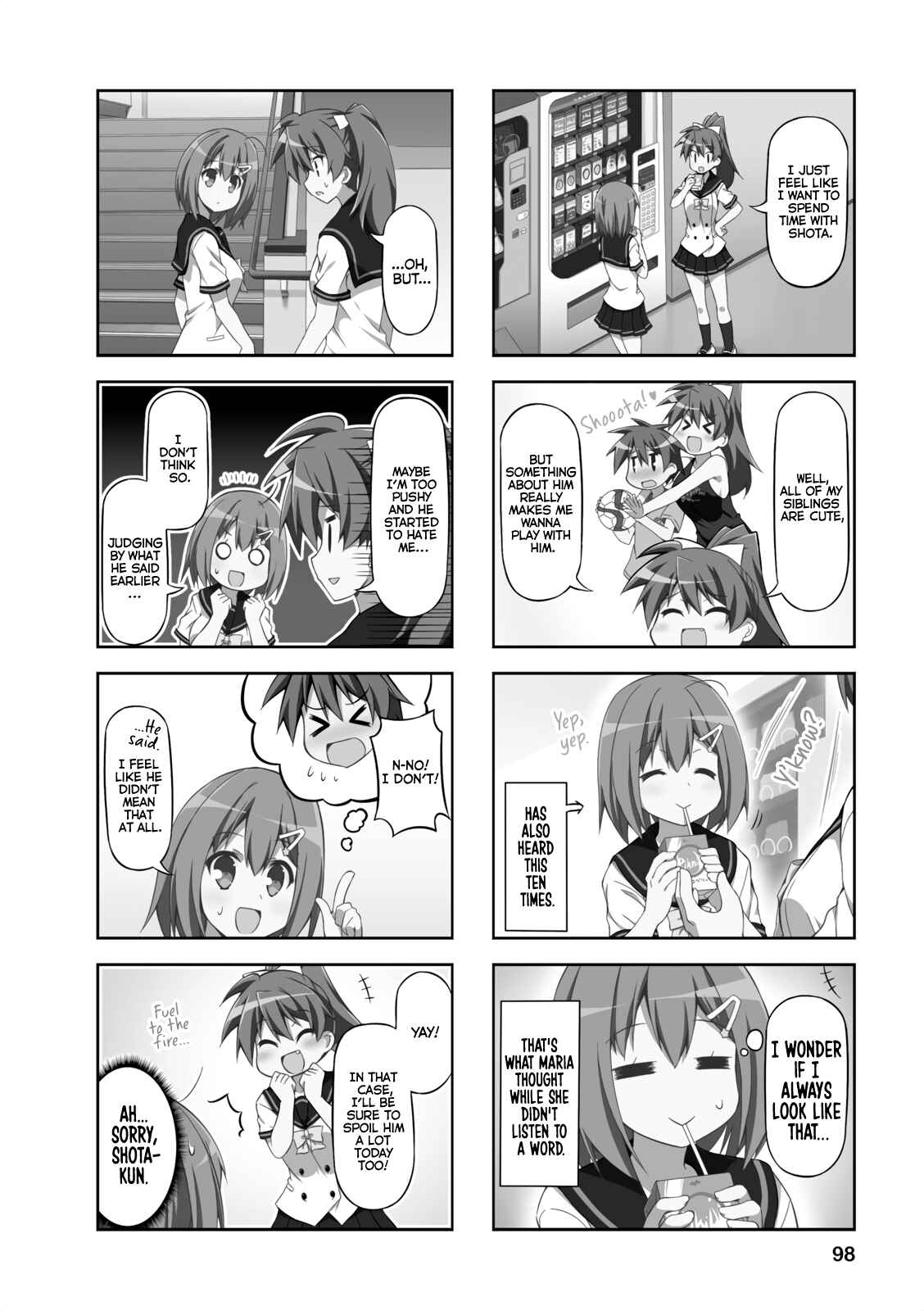 Page 2 Chapter 24 Nakahara-kun no Kahogo na Imouto