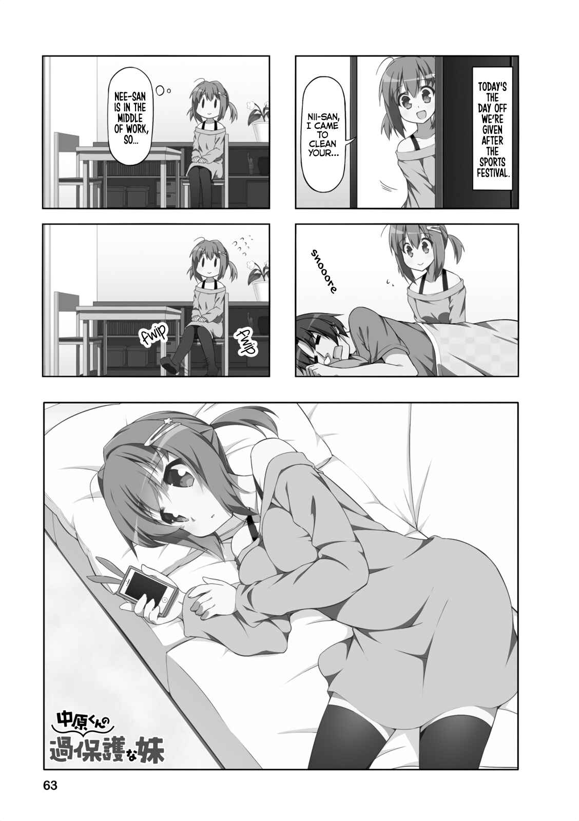 Page 1 Chapter 20 Nakahara-kun no Kahogo na Imouto