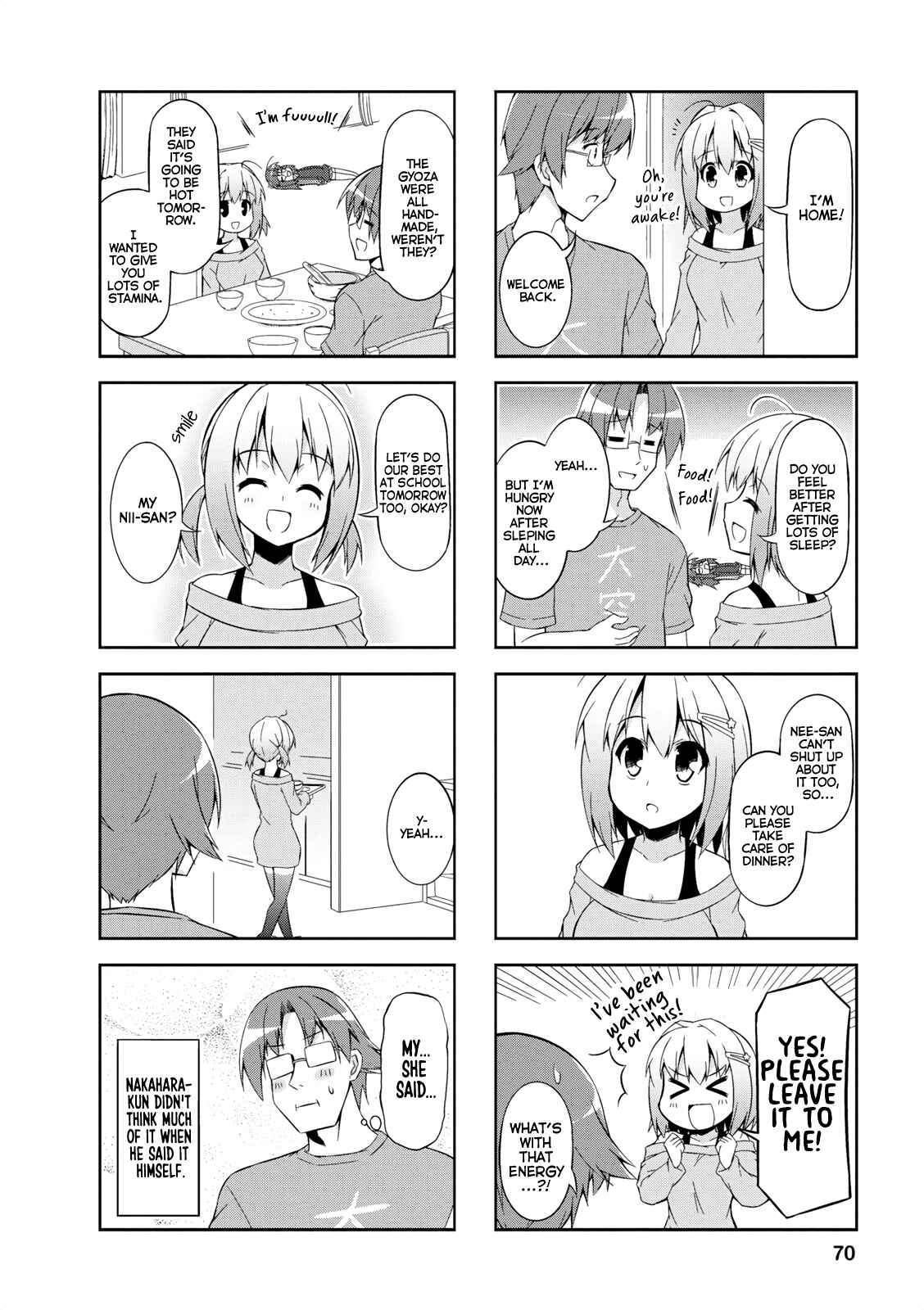 Page 8 Chapter 20 Nakahara-kun no Kahogo na Imouto