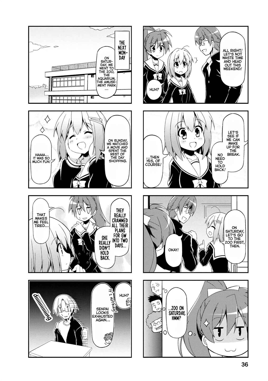 Page 8 Chapter 16 Nakahara-kun no Kahogo na Imouto