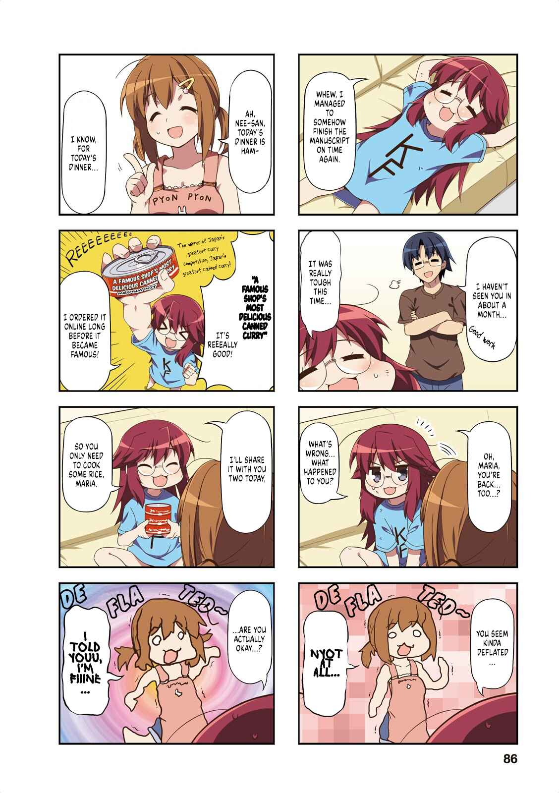 Page 2 Chapter 36 Nakahara-kun no Kahogo na Imouto