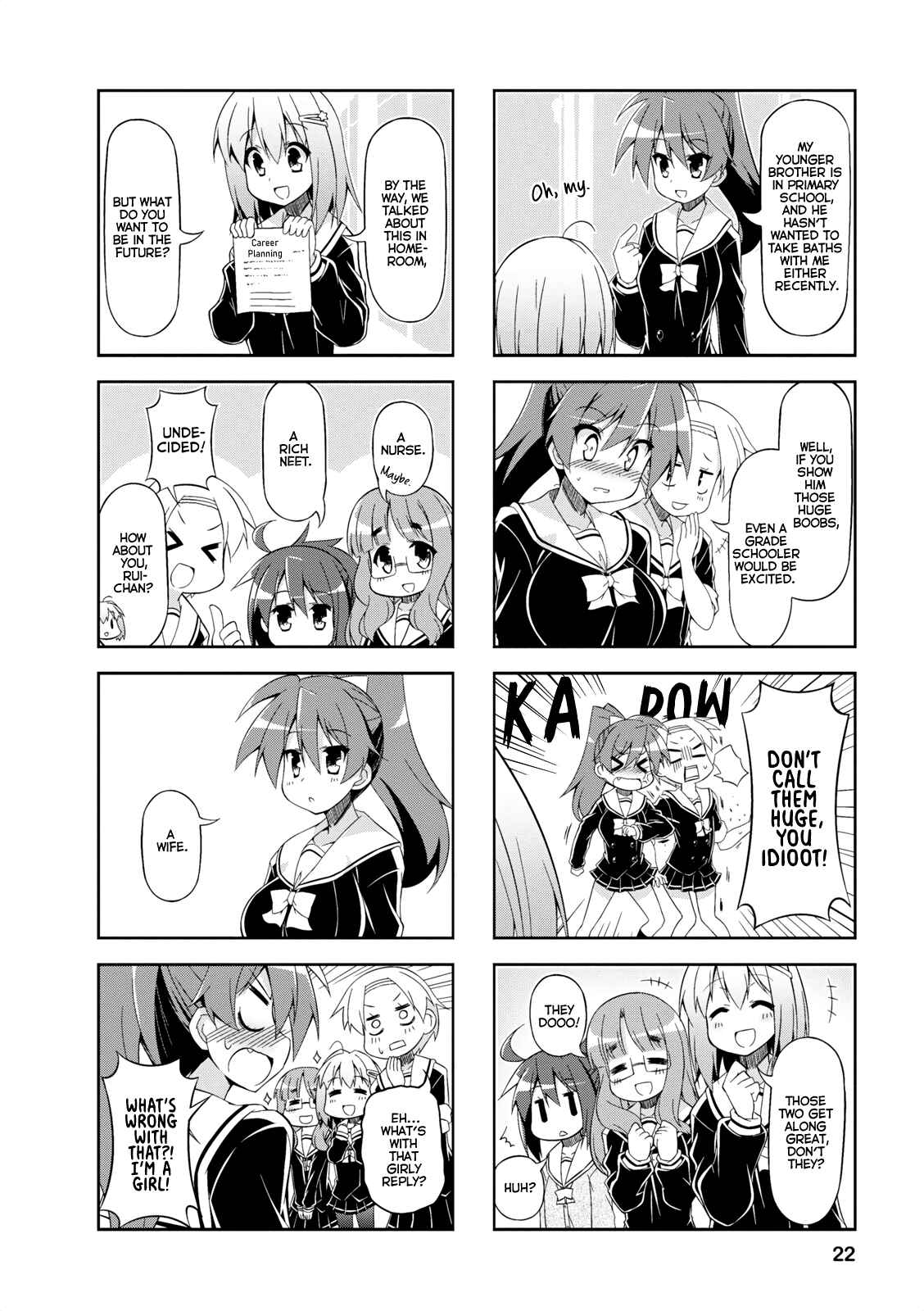 Page 4 Chapter 15 Nakahara-kun no Kahogo na Imouto