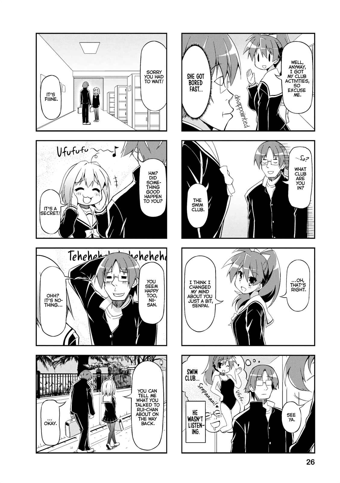 Page 8 Chapter 15 Nakahara-kun no Kahogo na Imouto