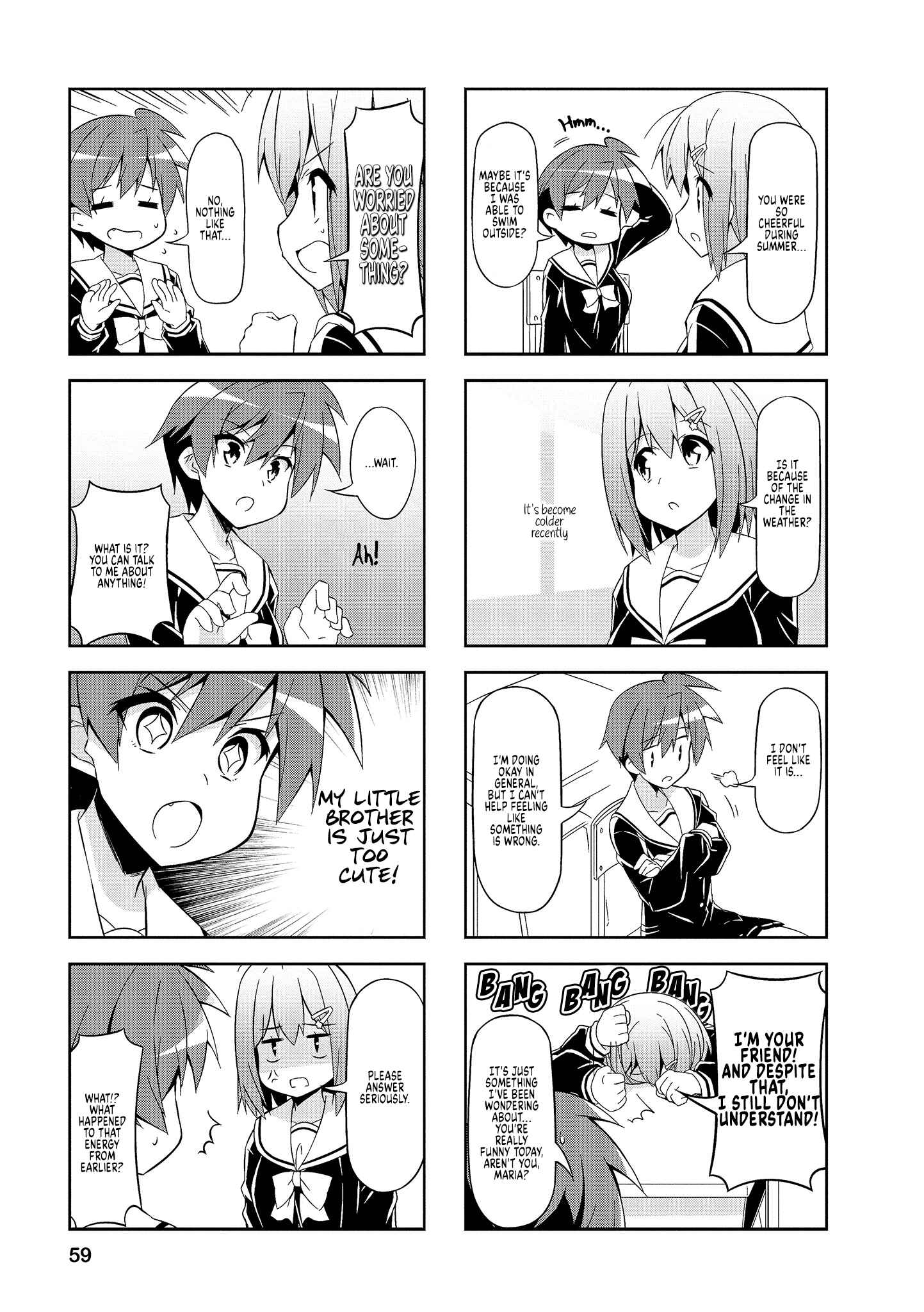Page 3 Chapter 57 Nakahara-kun no Kahogo na Imouto