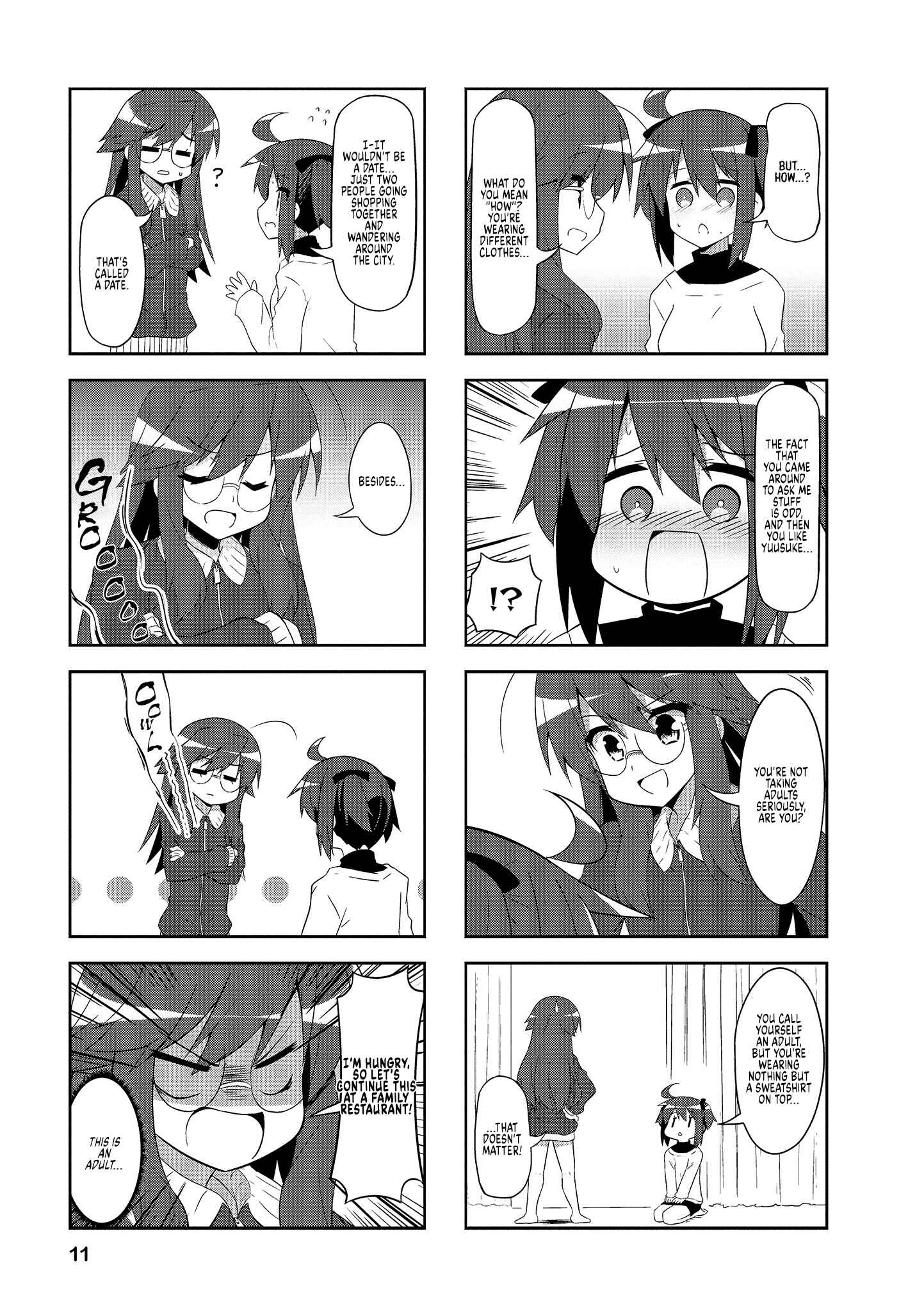 Page 10 Chapter 64 Nakahara-kun no Kahogo na Imouto