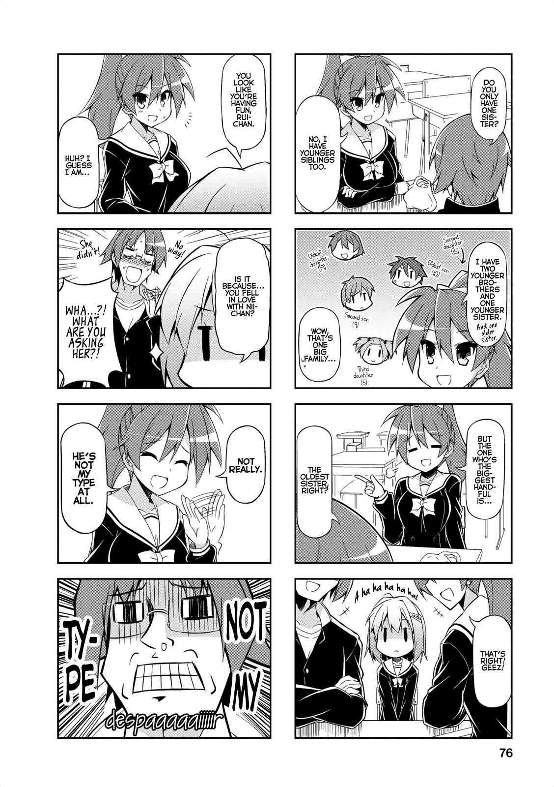 Page 6 Chapter 8 Nakahara-kun no Kahogo na Imouto