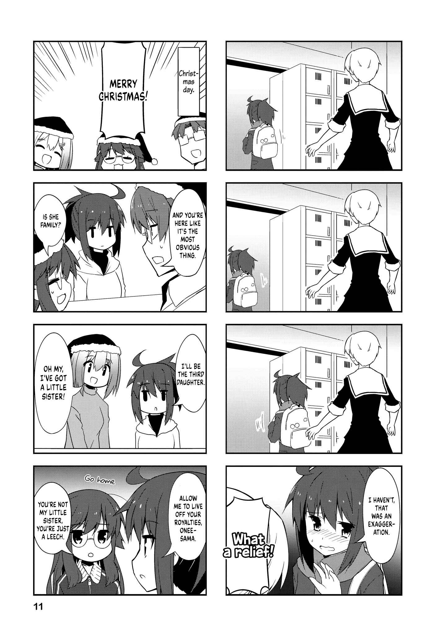 Page 9 Chapter 76 Nakahara-kun no Kahogo na Imouto