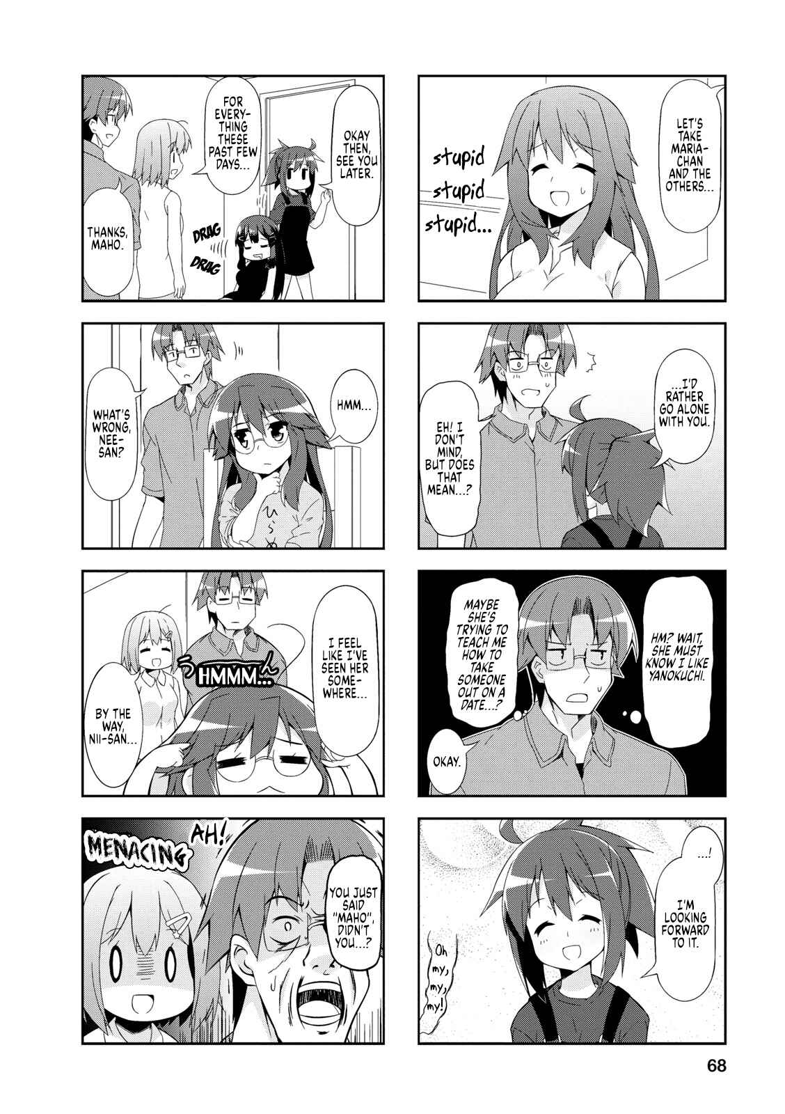 Page 4 Chapter 46 Nakahara-kun no Kahogo na Imouto