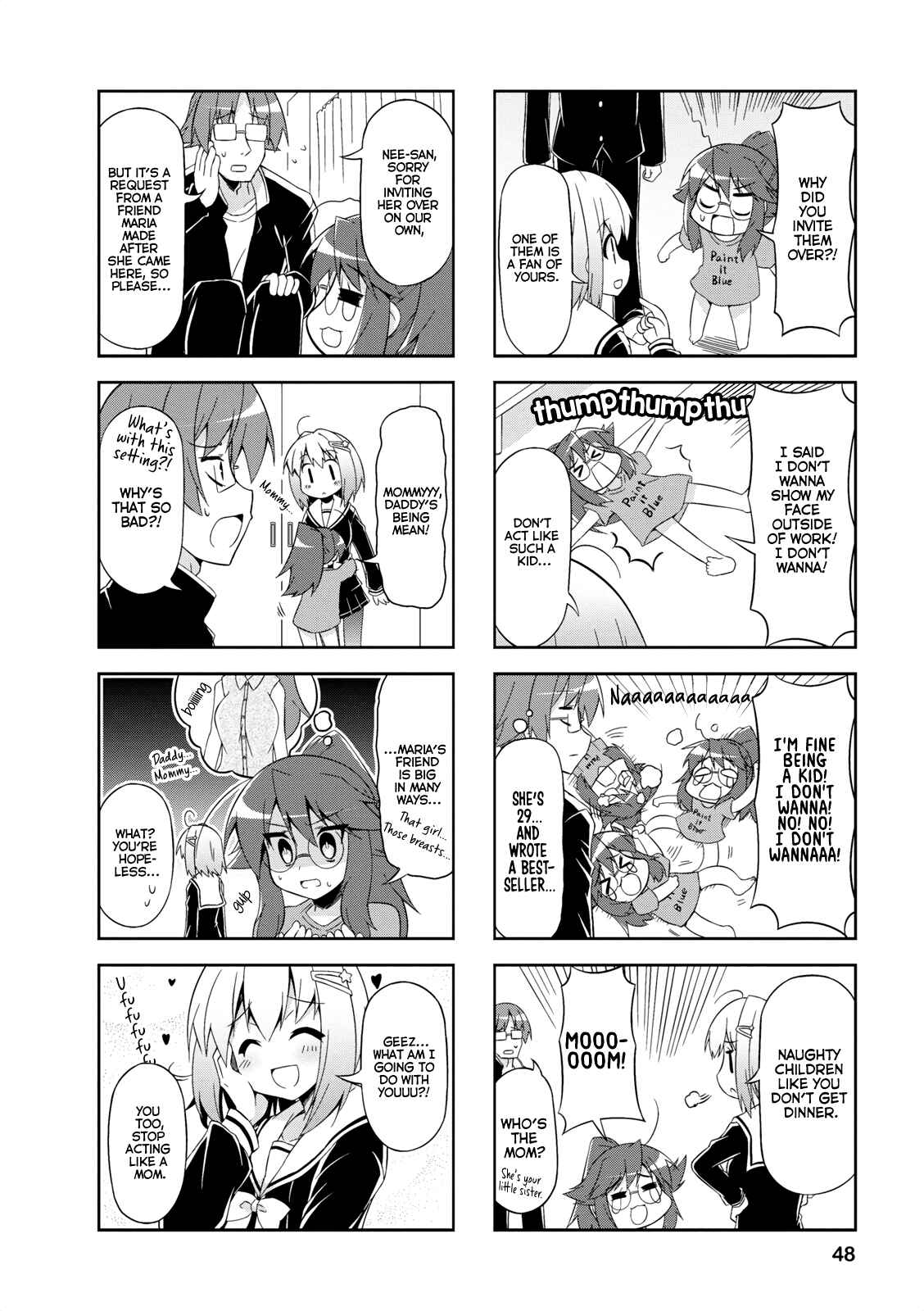 Page 4 Chapter 18 Nakahara-kun no Kahogo na Imouto