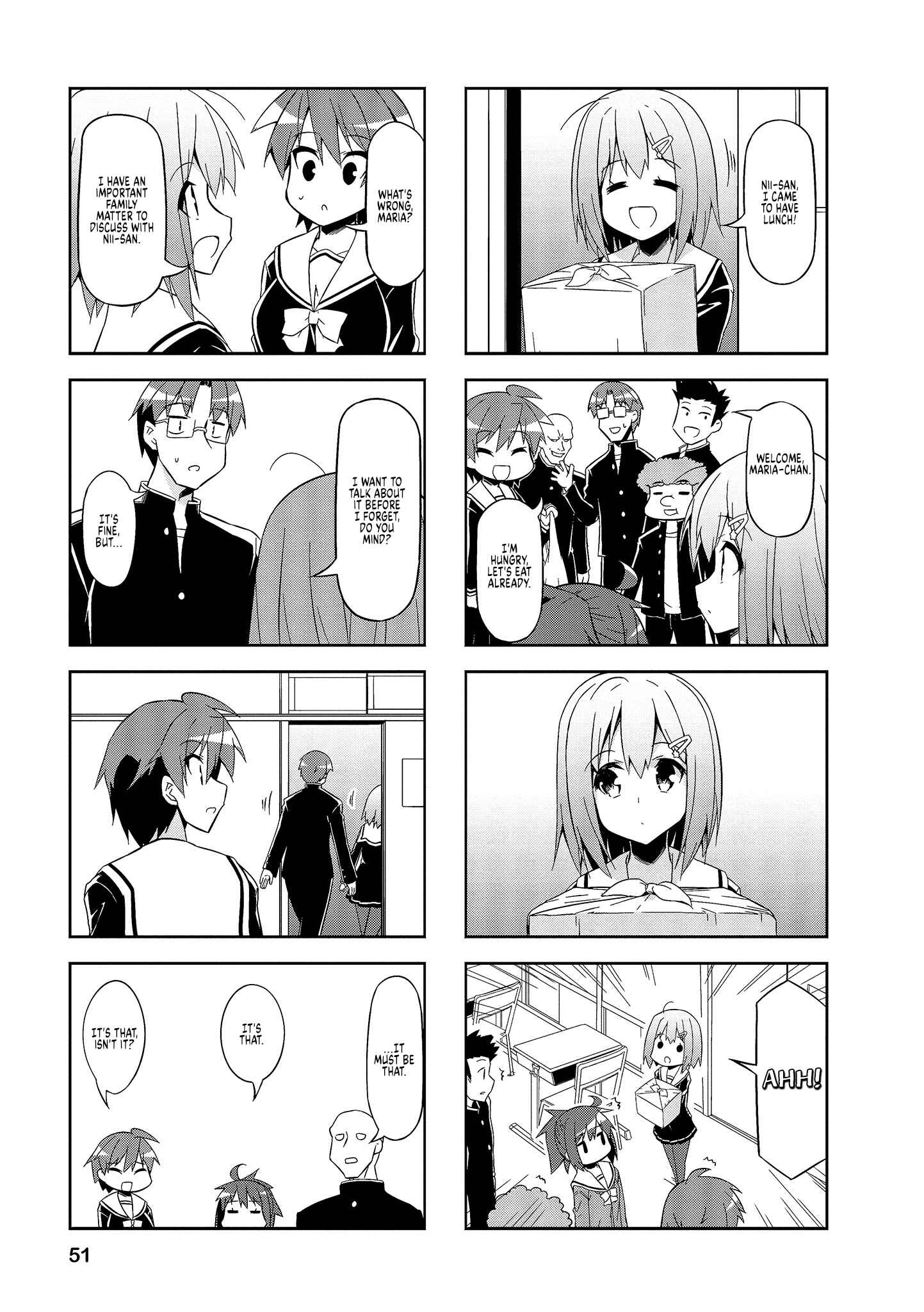 Page 5 Chapter 56 Nakahara-kun no Kahogo na Imouto