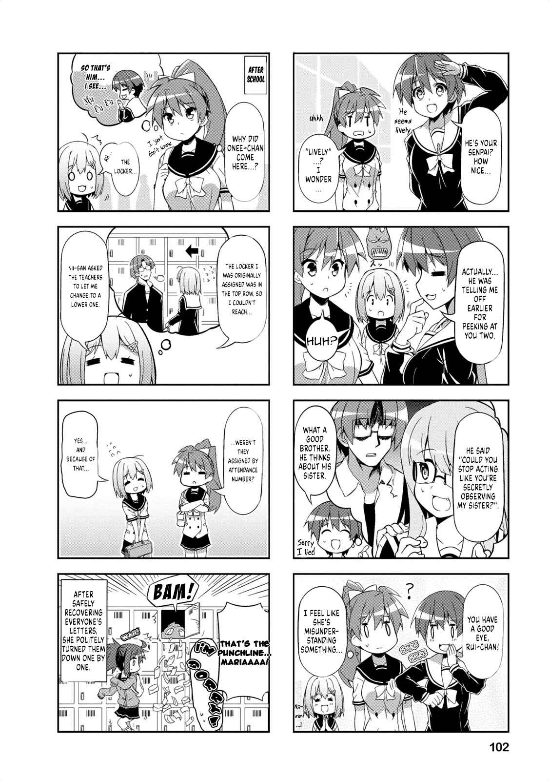 Page 8 Chapter 37 Nakahara-kun no Kahogo na Imouto