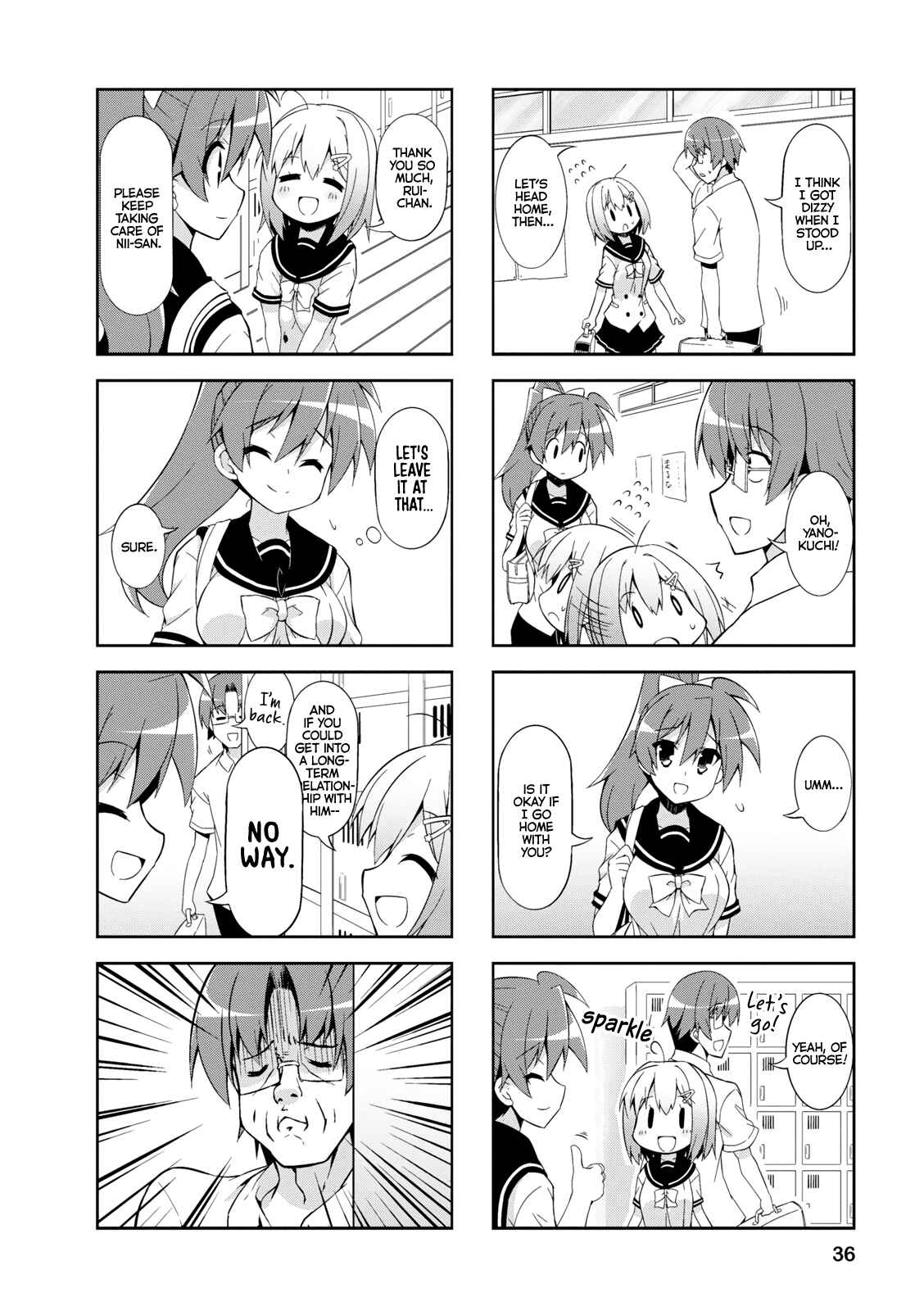 Page 8 Chapter 29 Nakahara-kun no Kahogo na Imouto