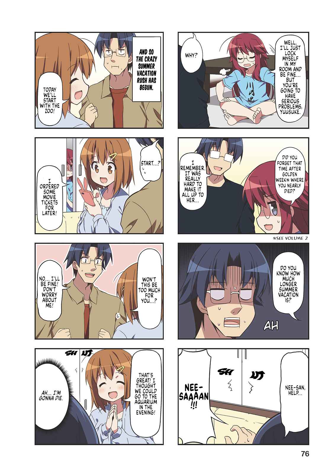 Page 2 Chapter 47 Nakahara-kun no Kahogo na Imouto