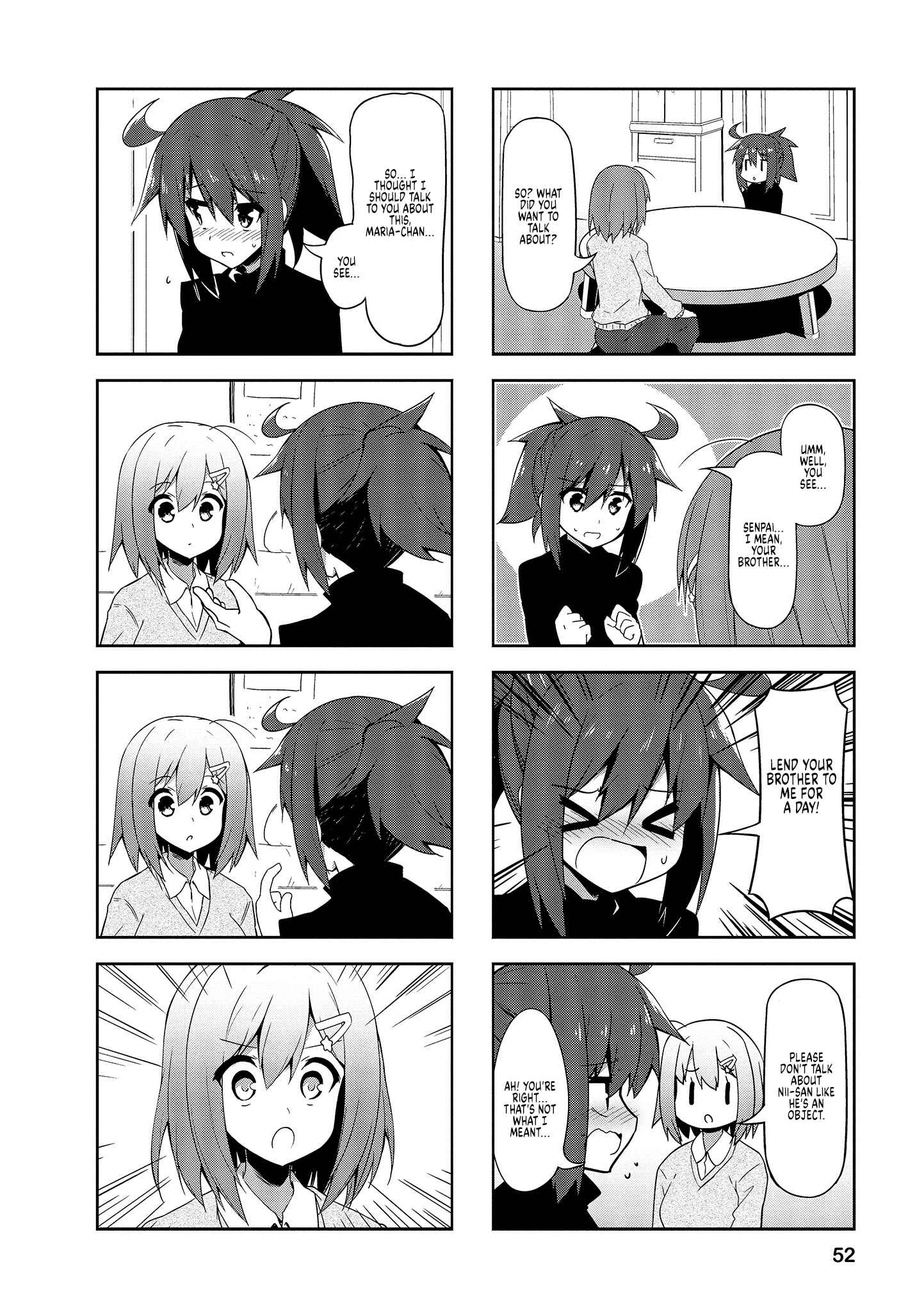Page 4 Chapter 69 Nakahara-kun no Kahogo na Imouto