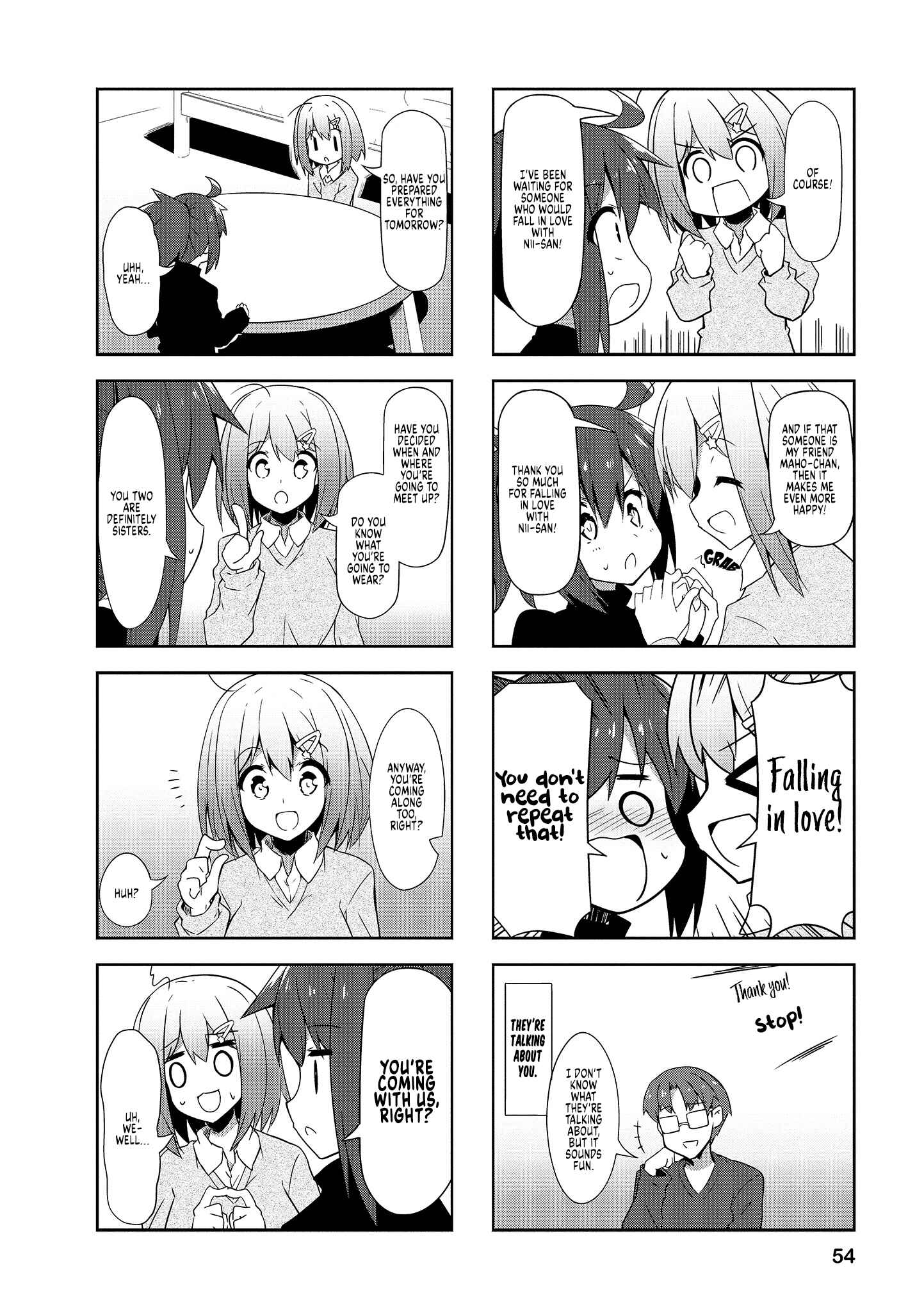 Page 6 Chapter 69 Nakahara-kun no Kahogo na Imouto
