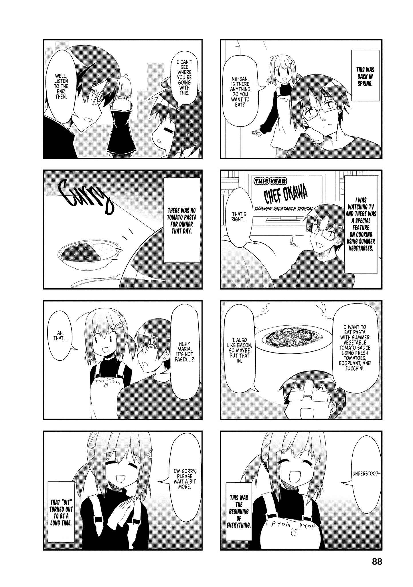 Page 2 Chapter 61 Nakahara-kun no Kahogo na Imouto