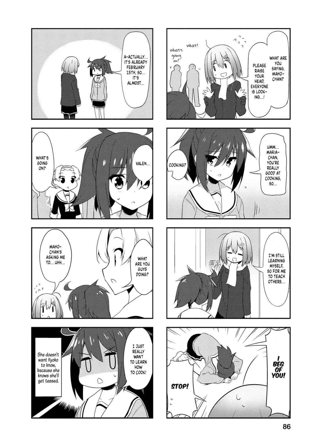 Page 2 Chapter 85 Nakahara-kun no Kahogo na Imouto