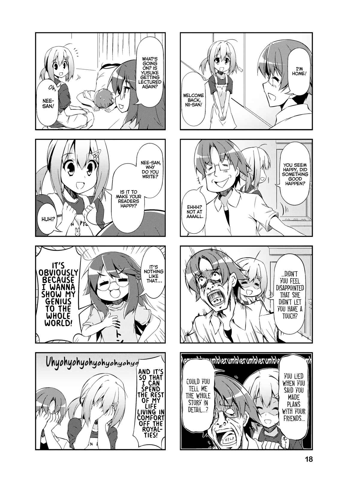 Page 8 Chapter 27 Nakahara-kun no Kahogo na Imouto