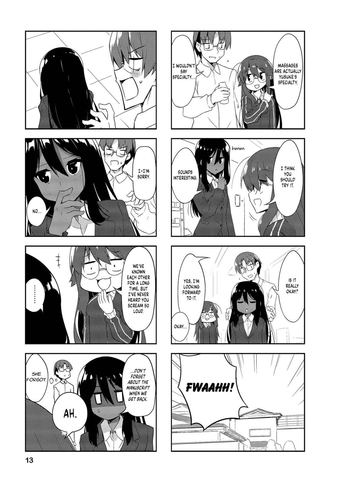 Page 12 Chapter 88 Nakahara-kun no Kahogo na Imouto