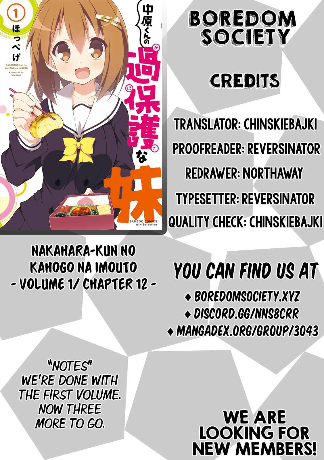 Page 9 Chapter 12 Nakahara-kun no Kahogo na Imouto