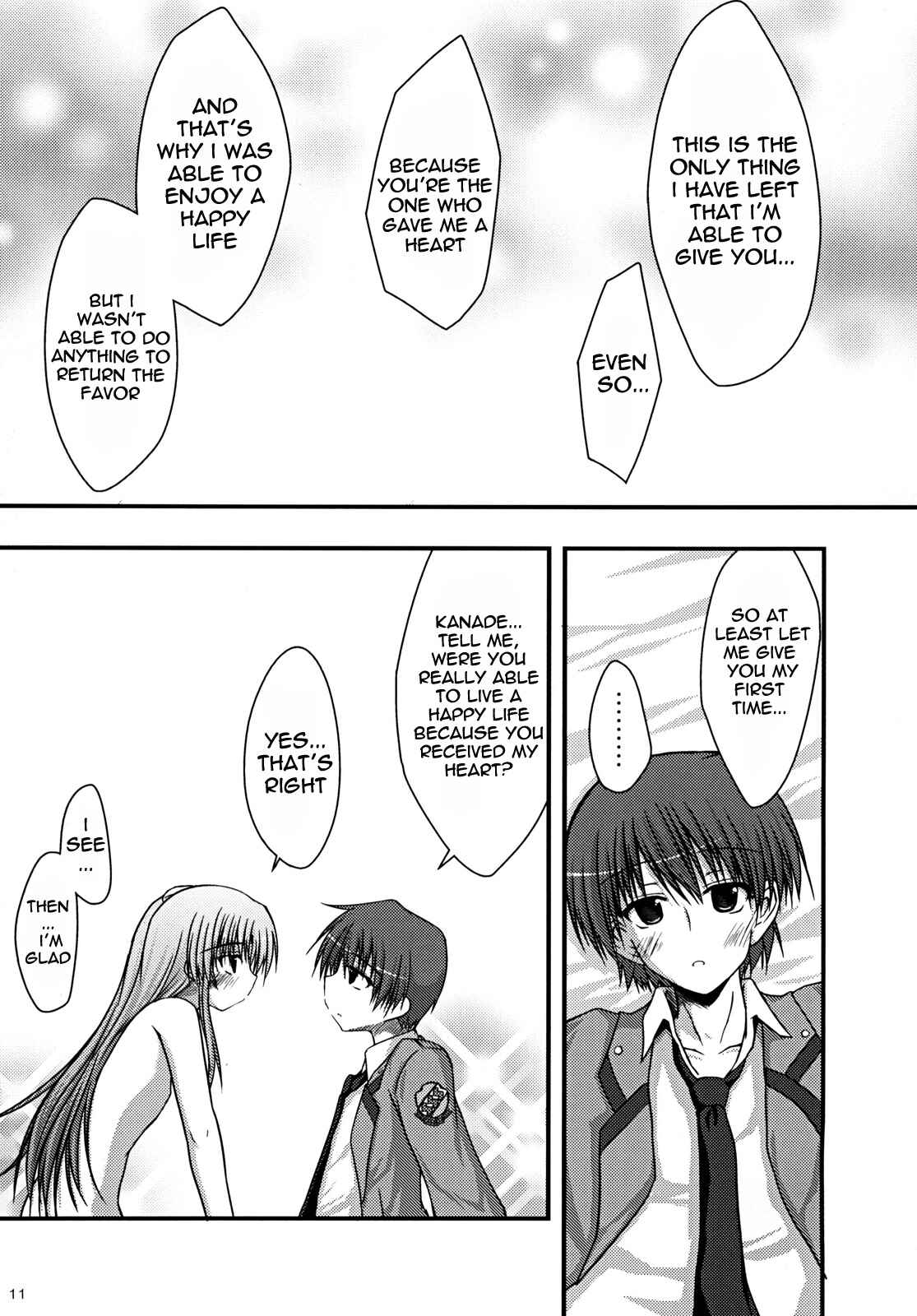 Page 11 Chapter Unknown_edce Angel Beats! - Kasumisou (Doujinshi)