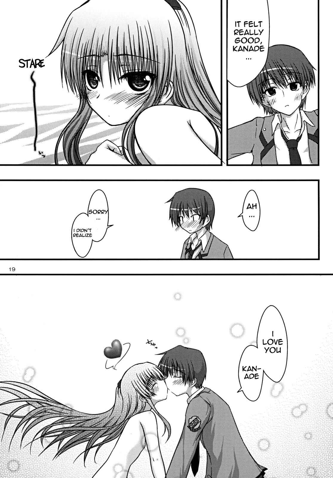 Page 19 Chapter Unknown_edce Angel Beats! - Kasumisou (Doujinshi)